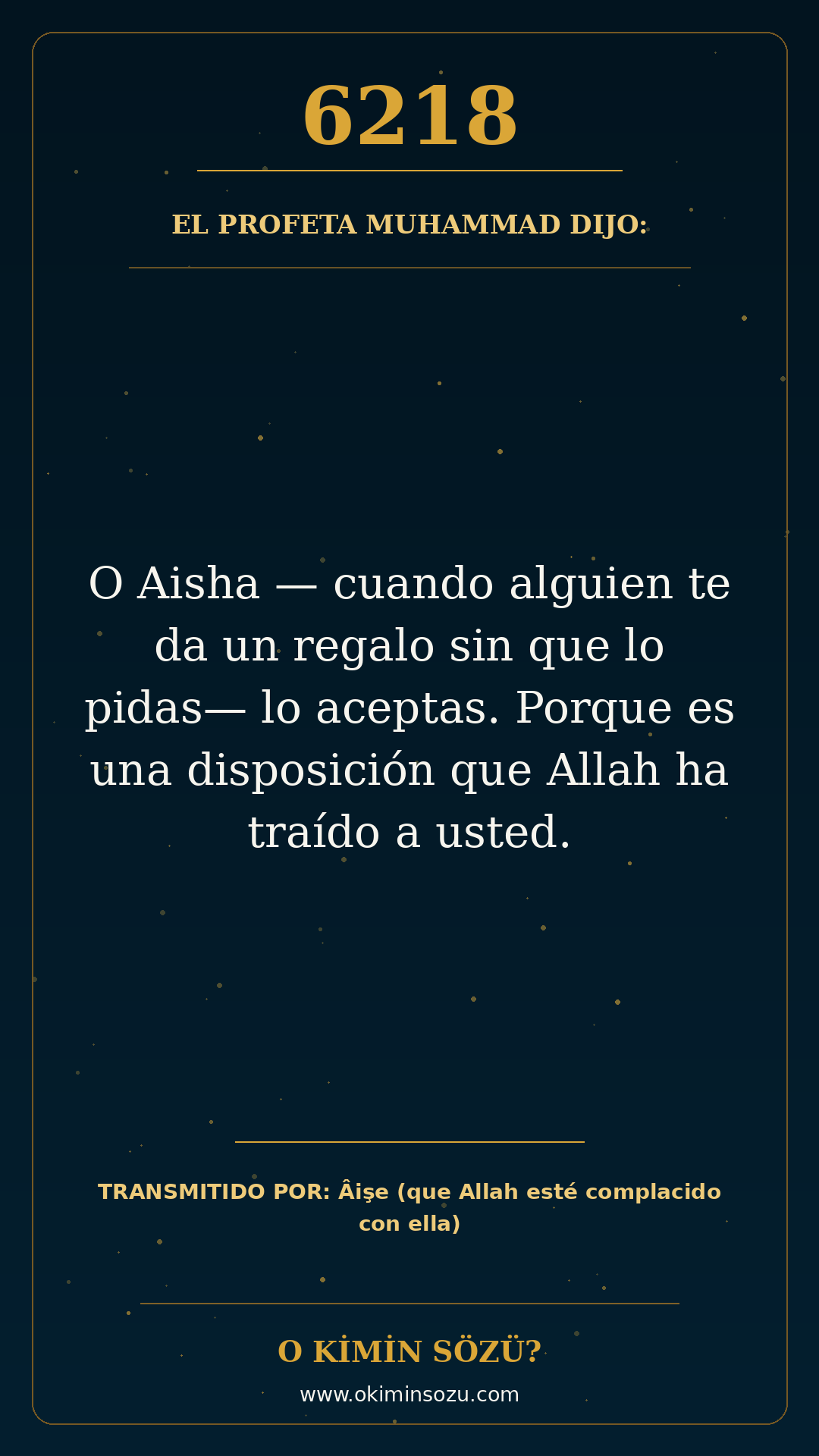hadis 6218 es