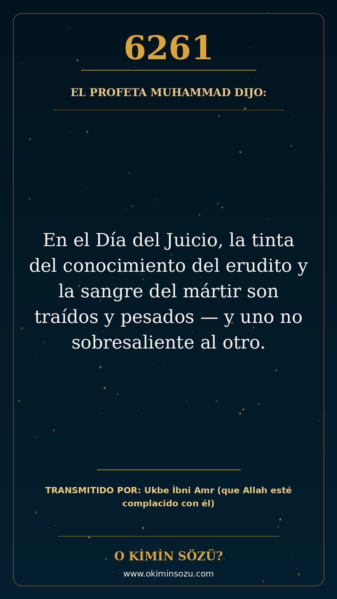hadis 6261 es