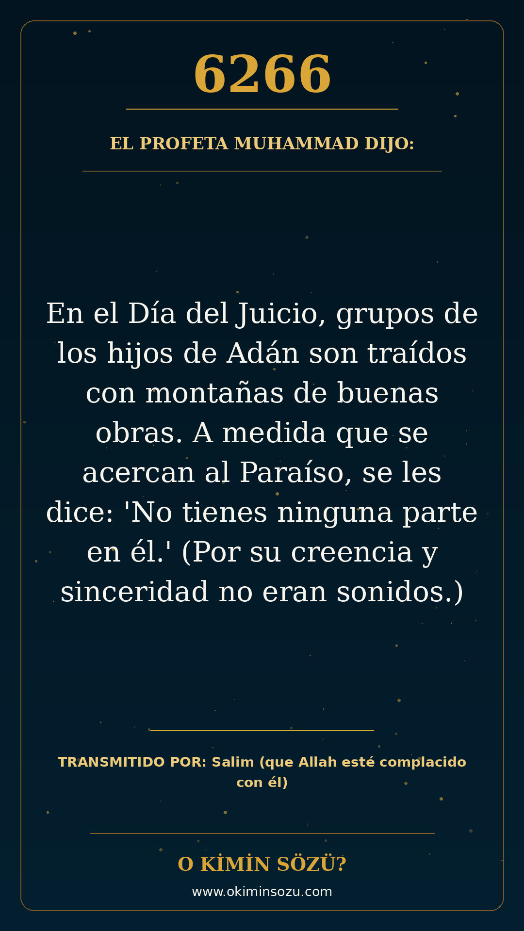 hadis 6266 es