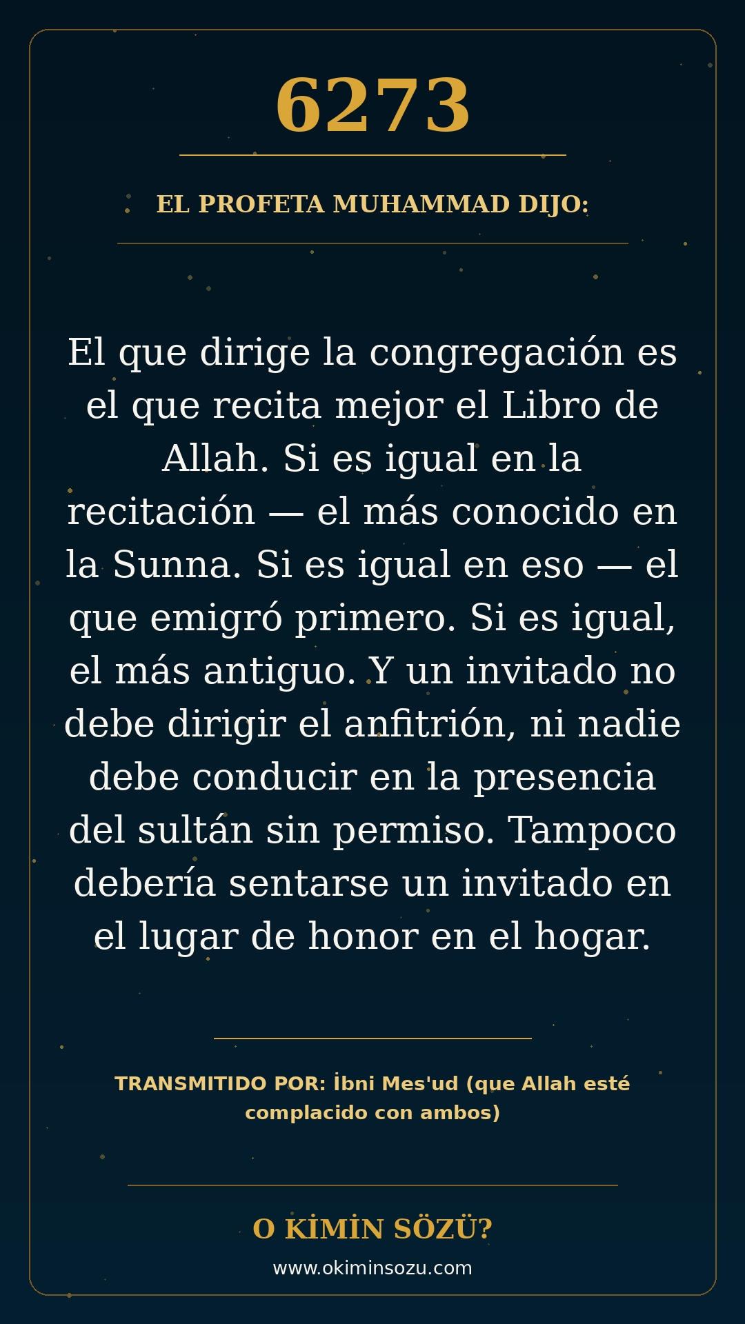hadis 6273 es