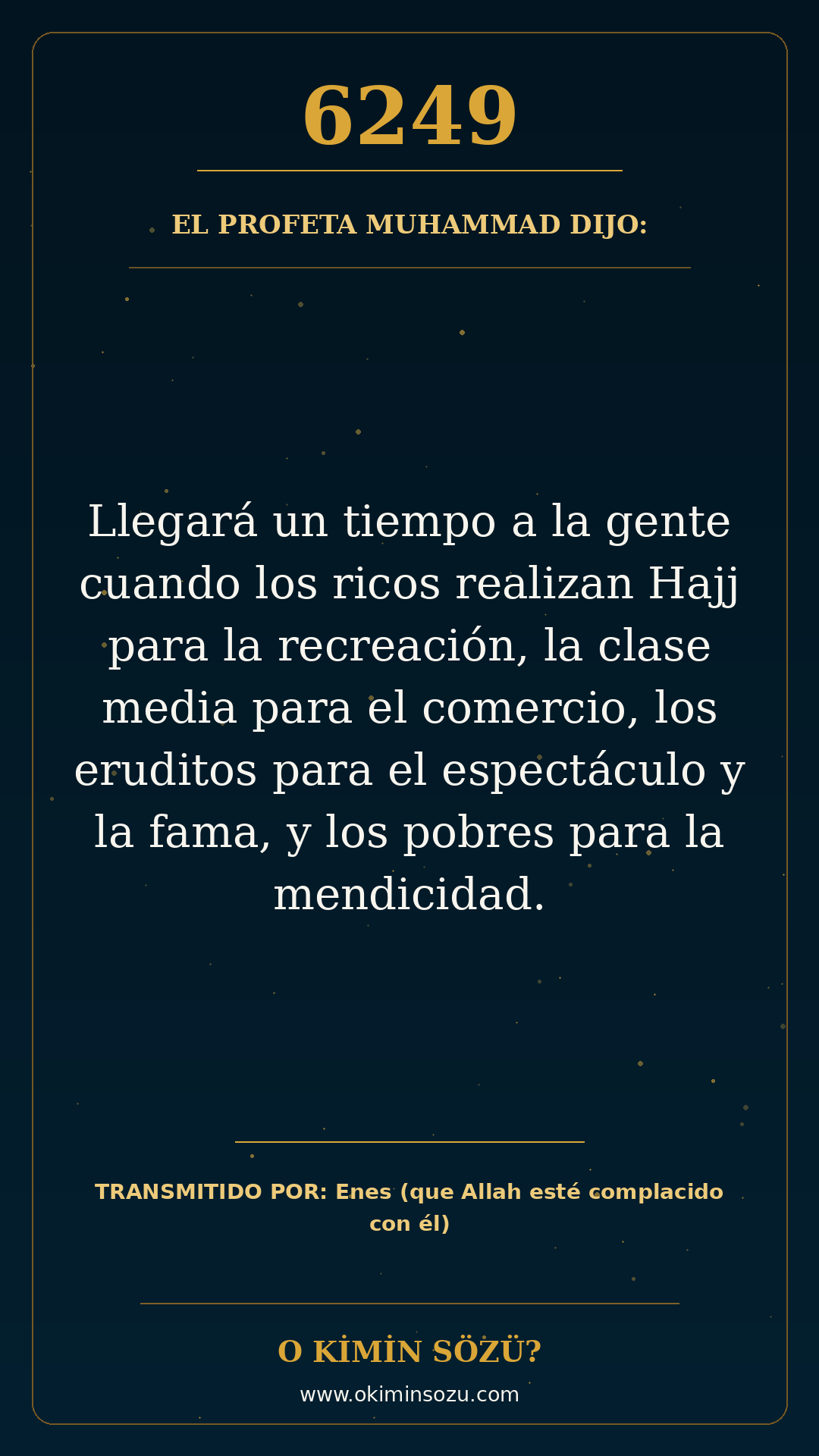 hadis 6249 es
