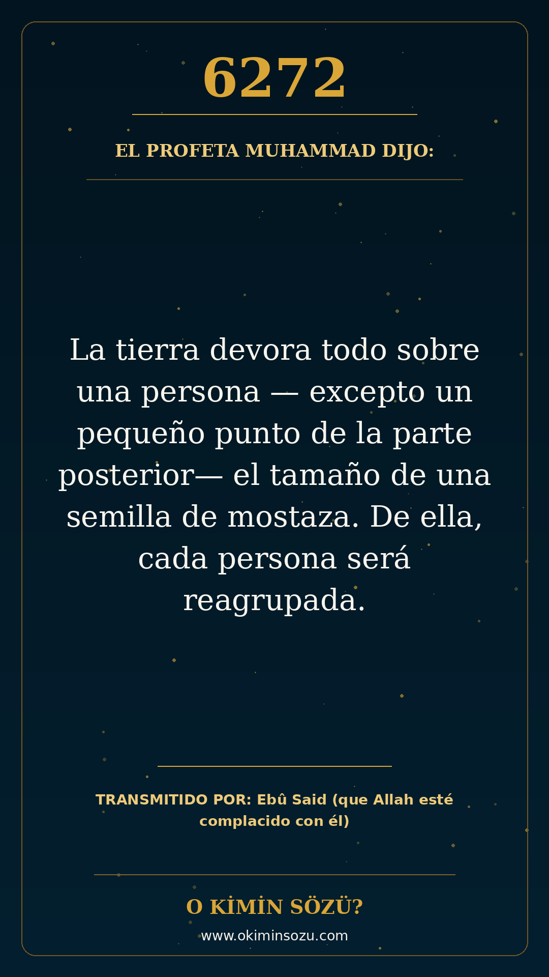 hadis 6272 es