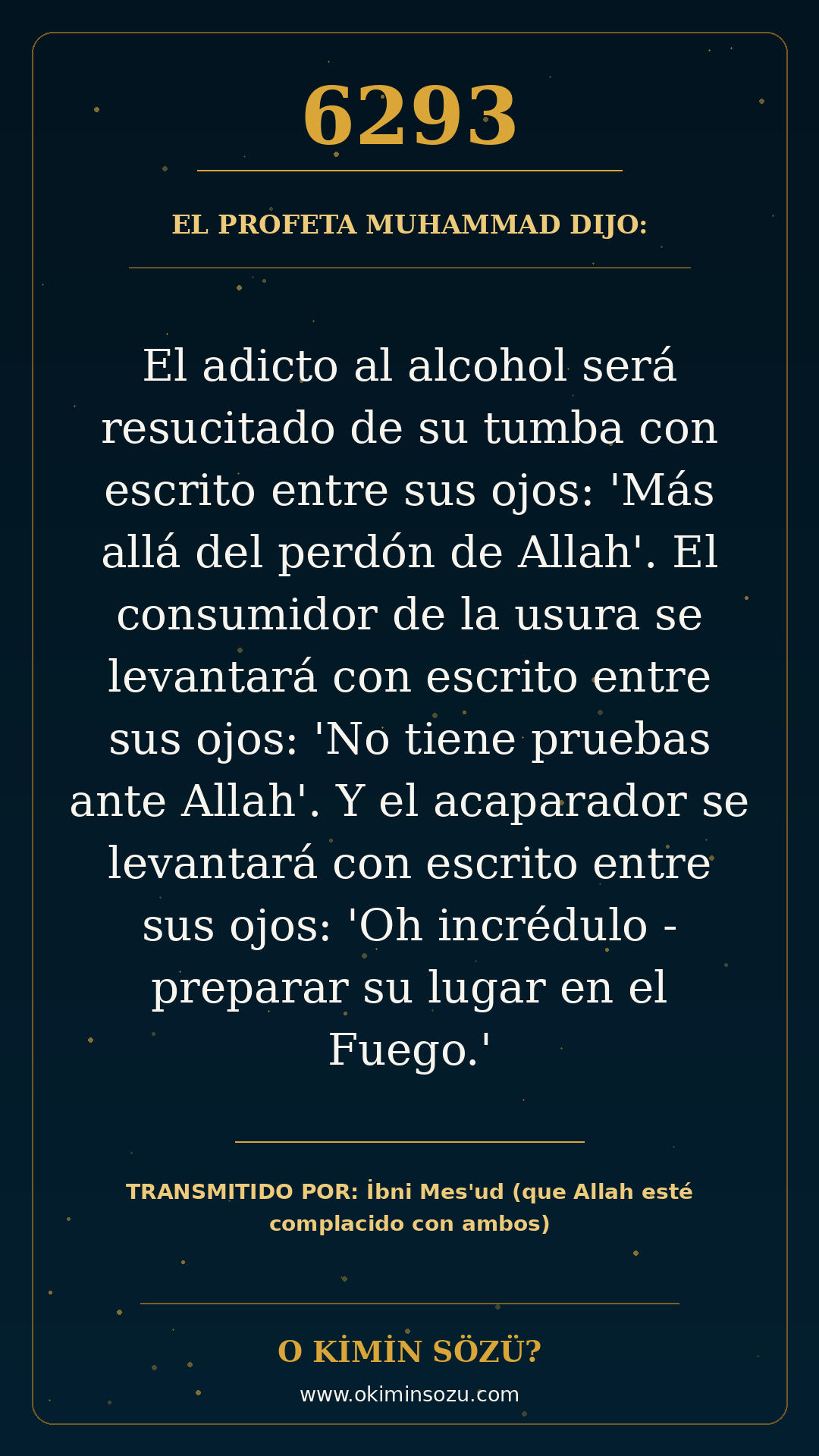 hadis 6293 es