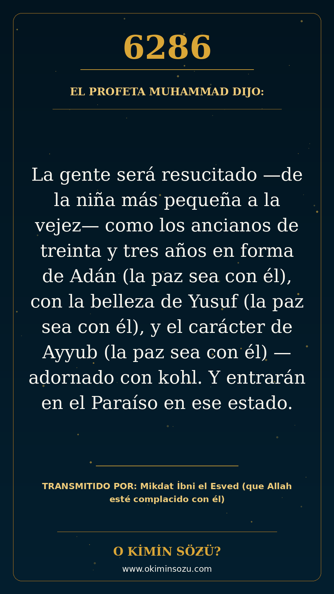hadis 6286 es