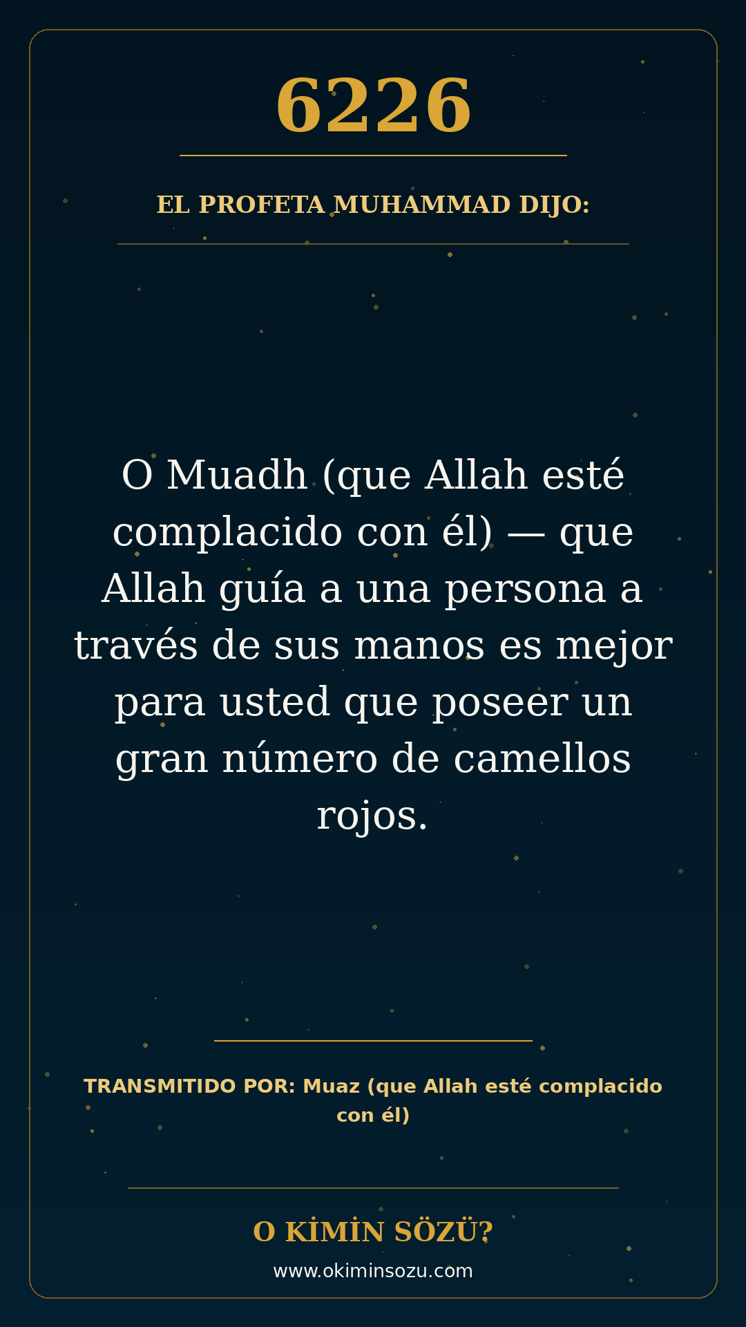 hadis 6226 es