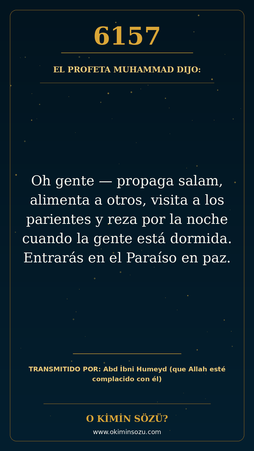 hadis 6157 es