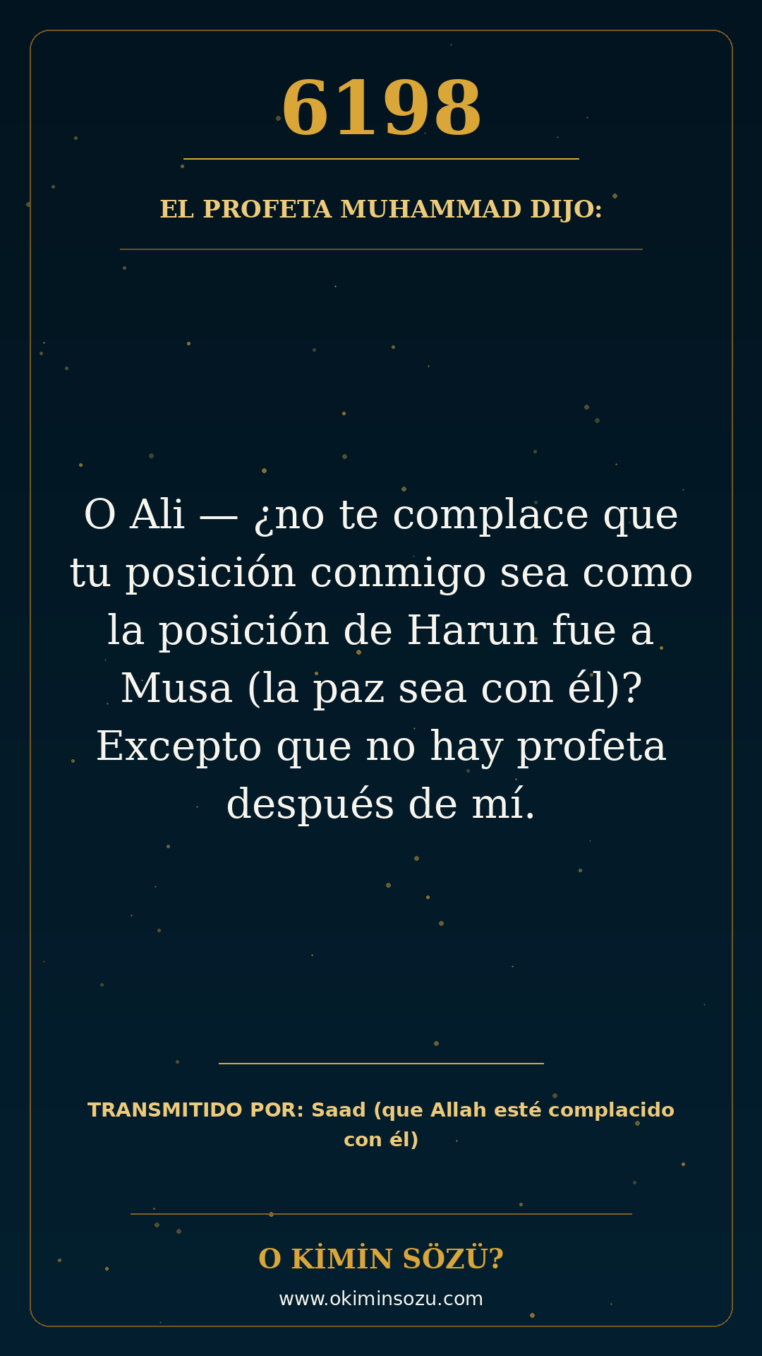 hadis 6198 es