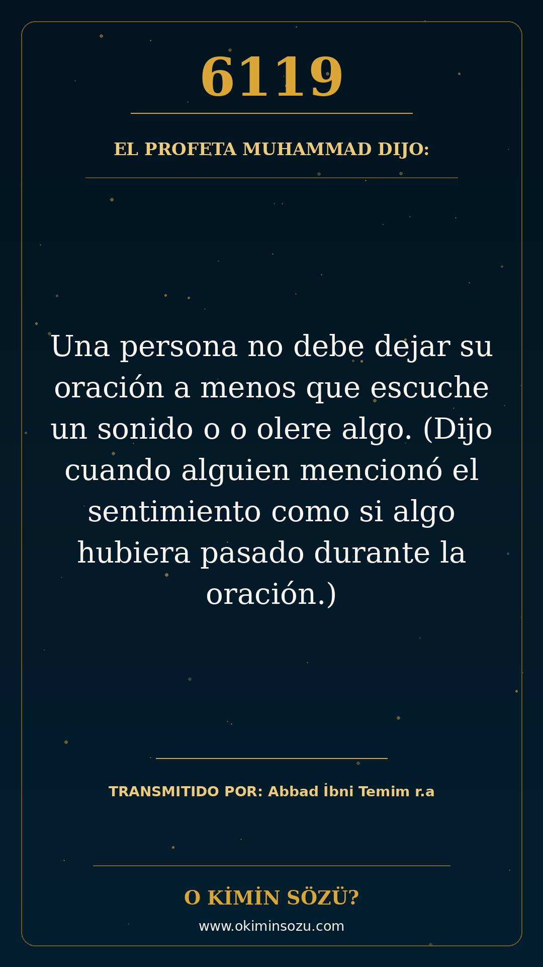 hadis 6119 es