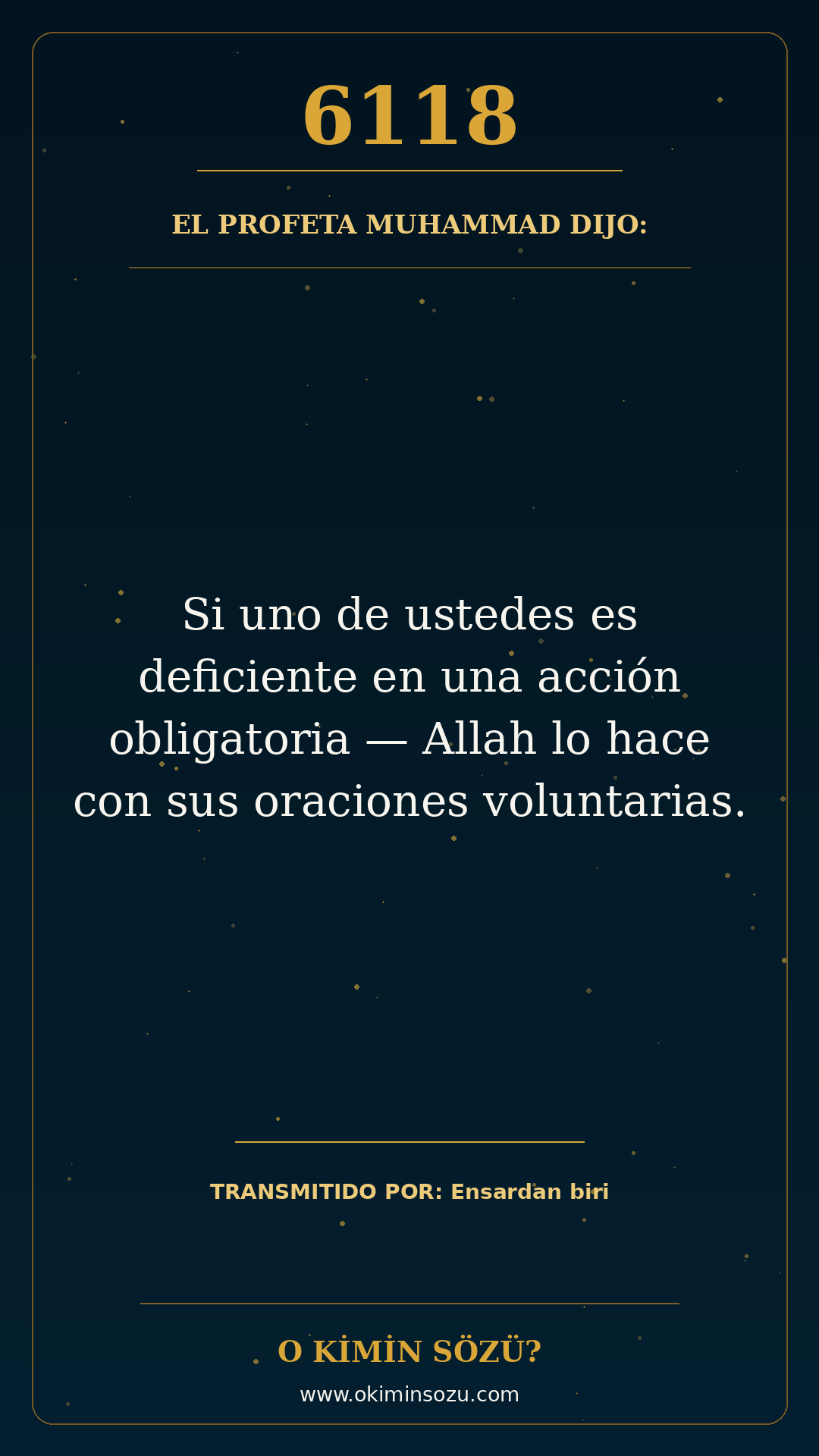 hadis 6118 es