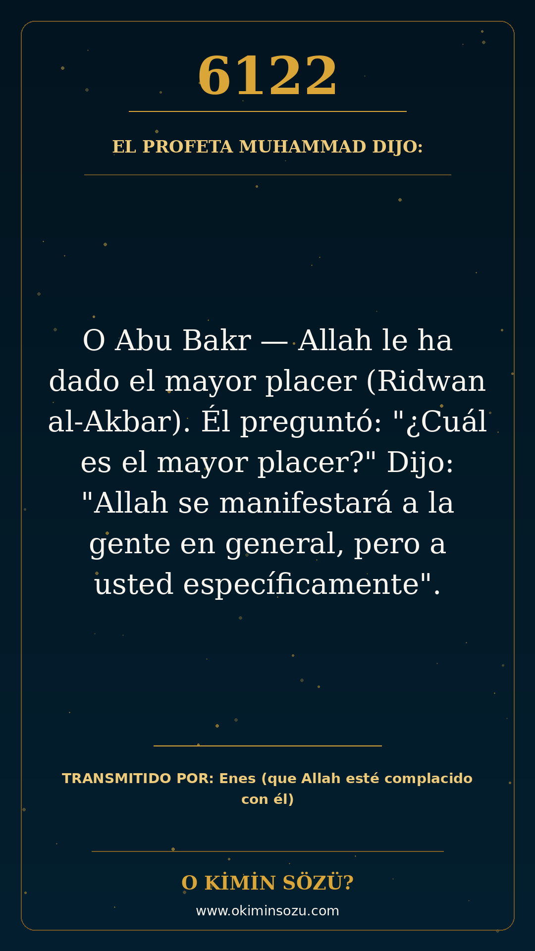 hadis 6122 es