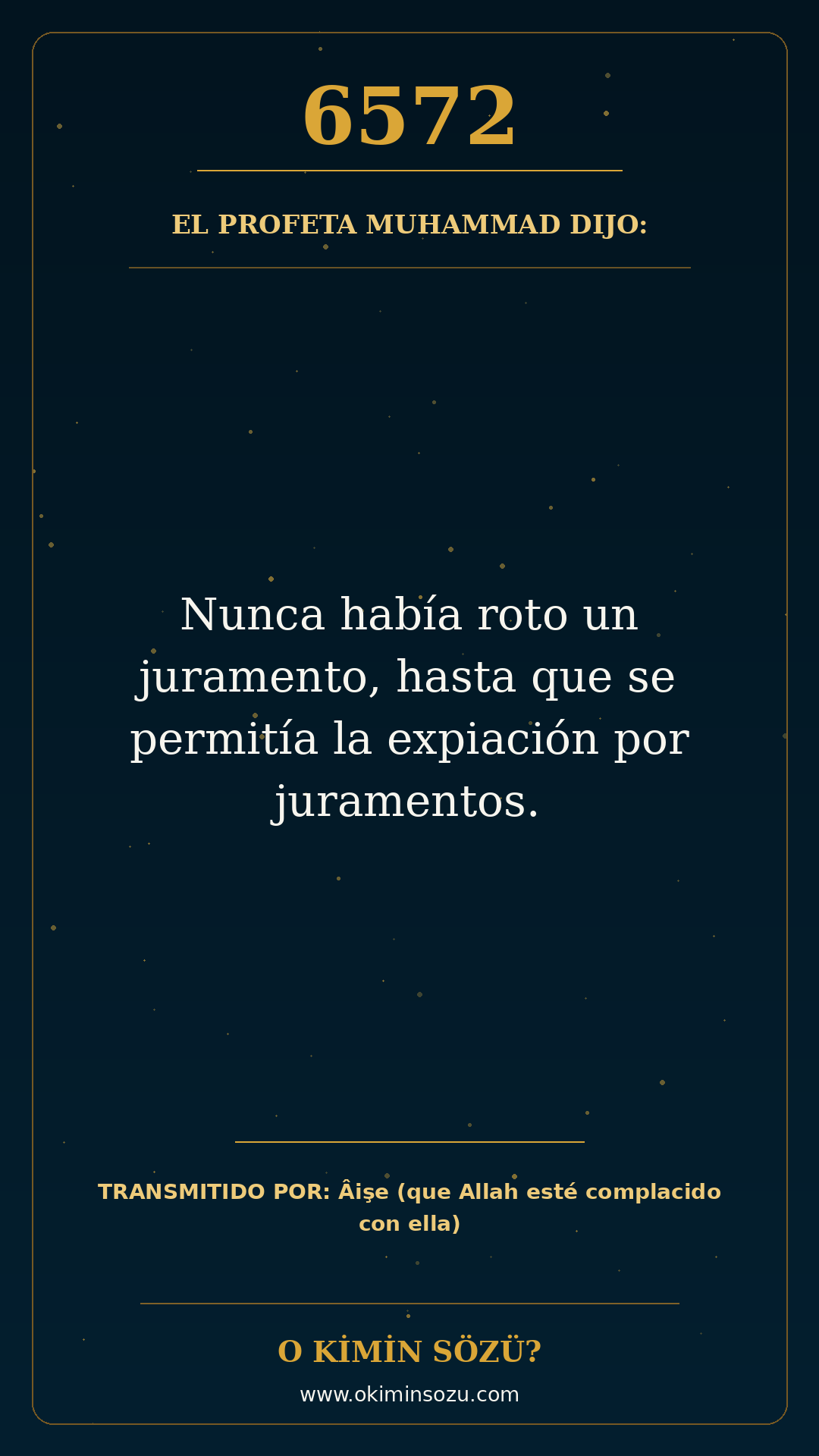 hadis 6572 es