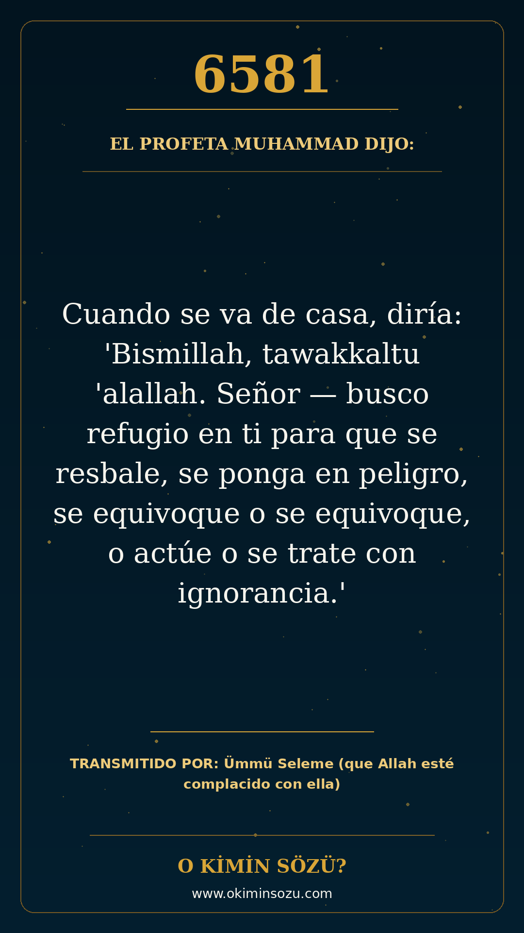 hadis 6581 es