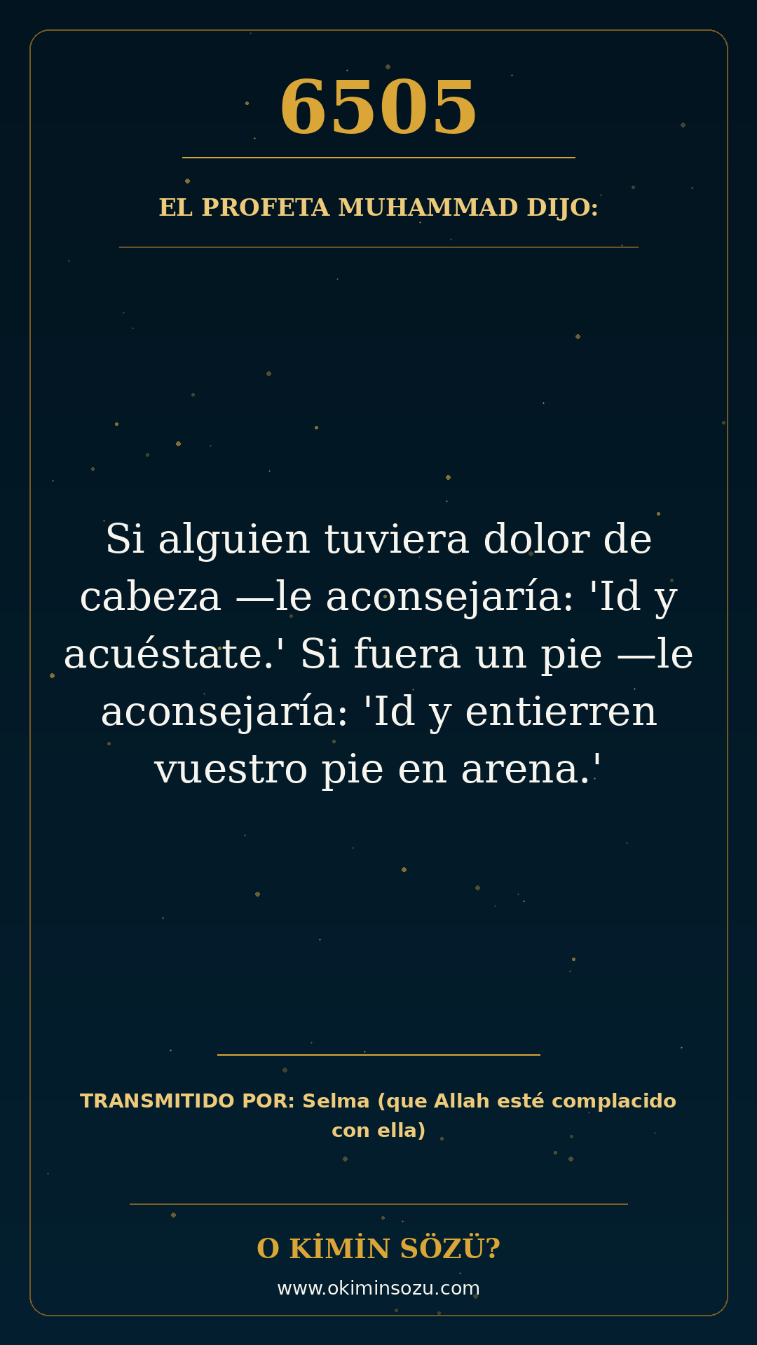 hadis 6505 es
