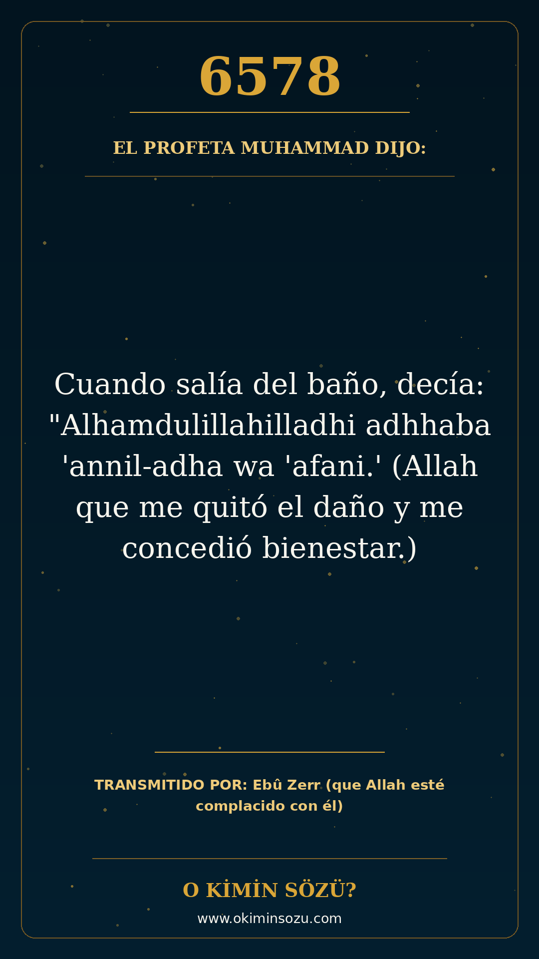 hadis 6578 es