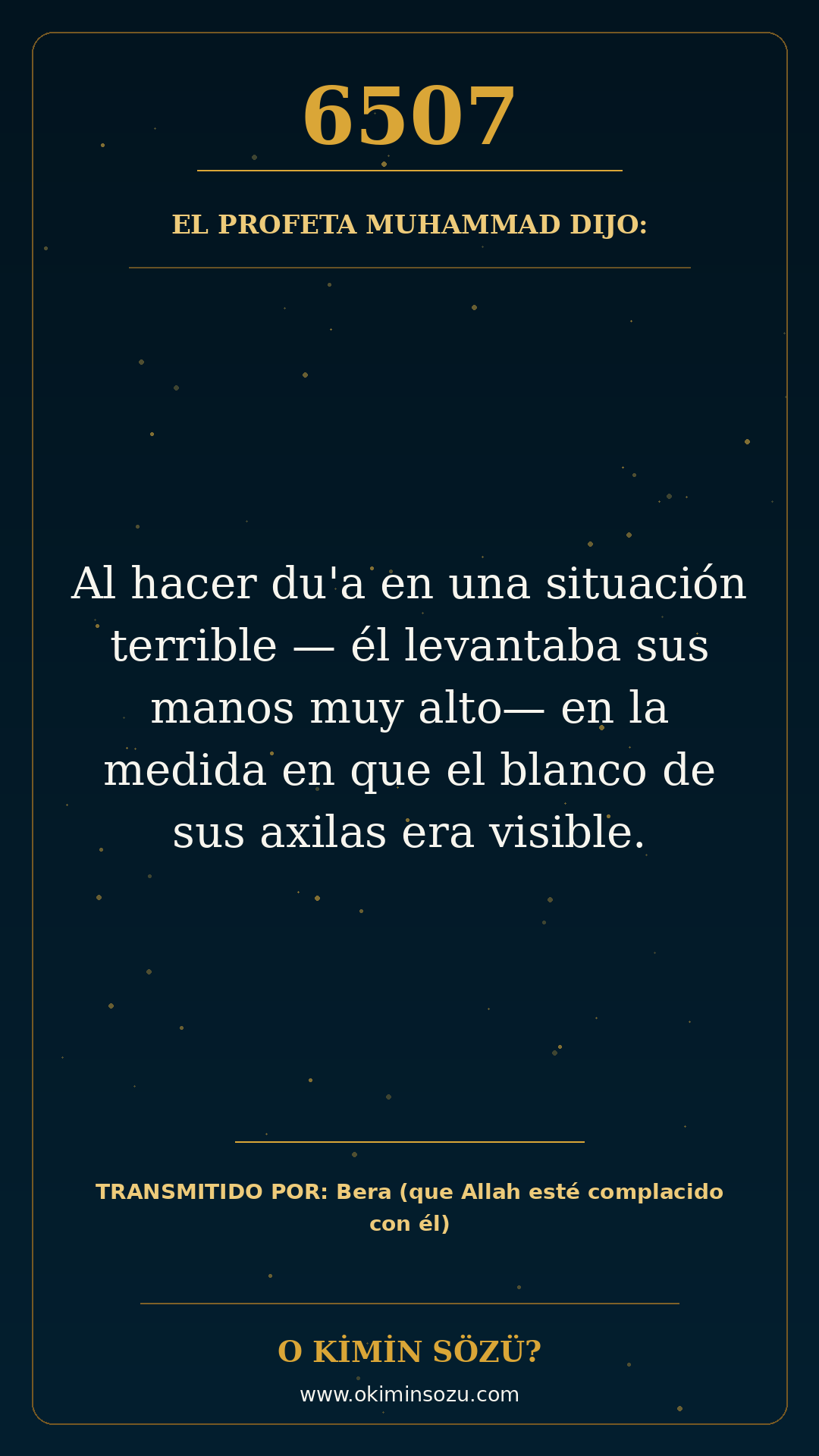 hadis 6507 es