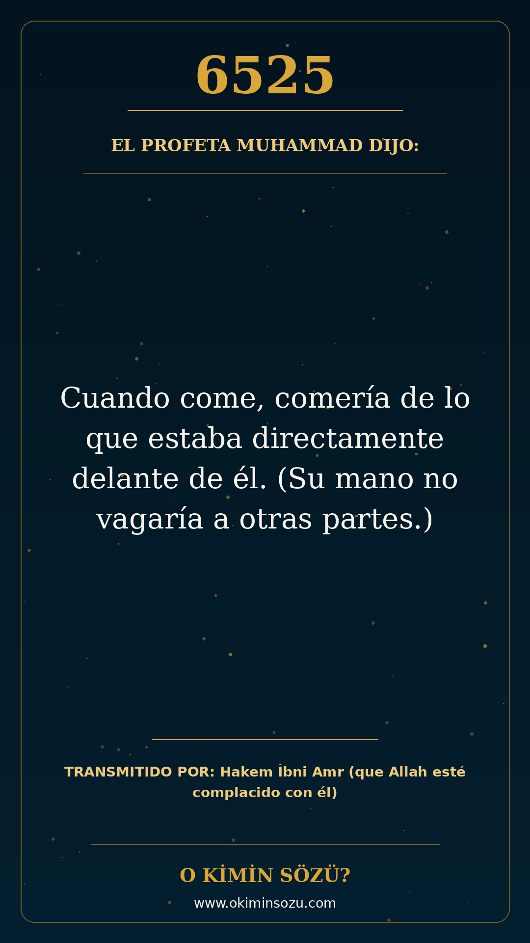 hadis 6525 es