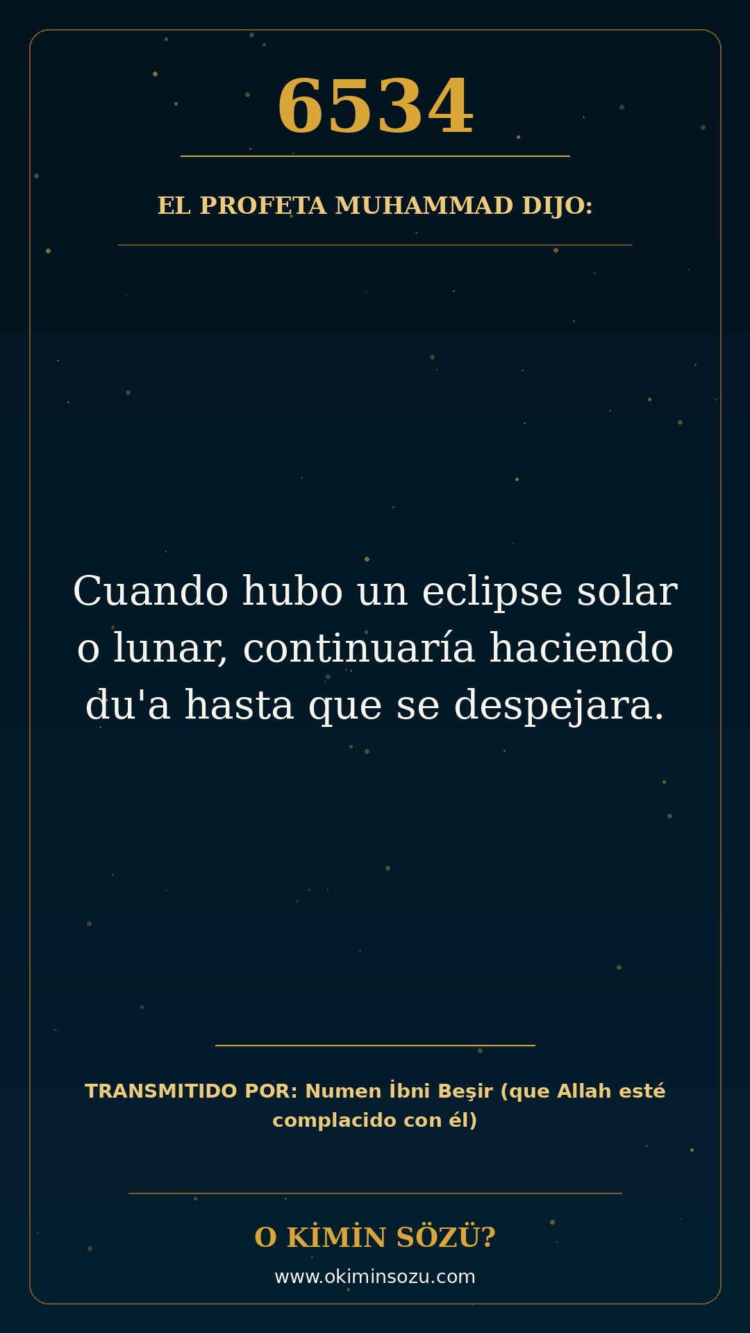 hadis 6534 es