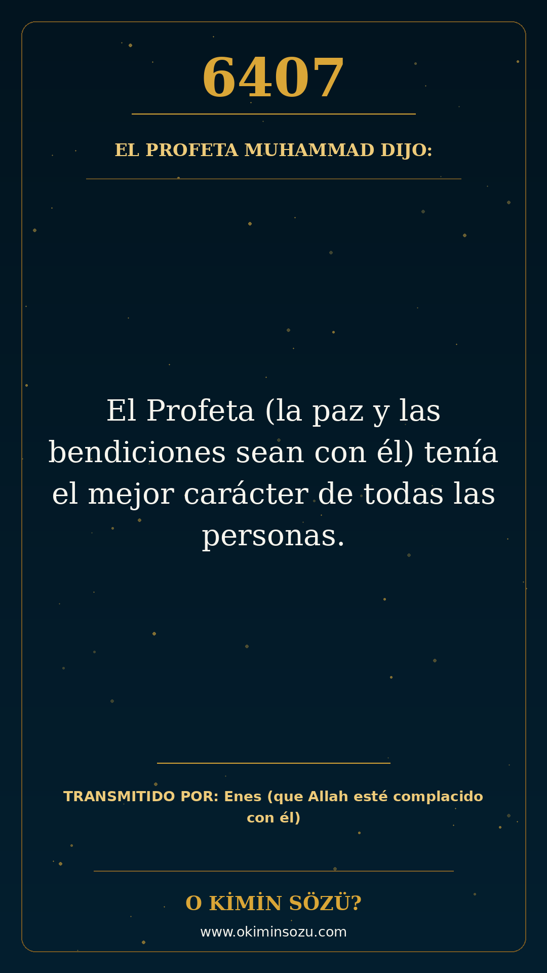hadis 6407 es