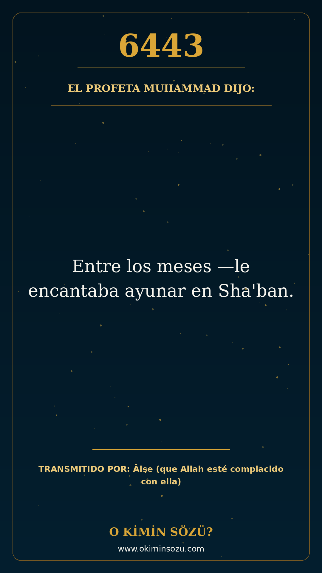 hadis 6443 es