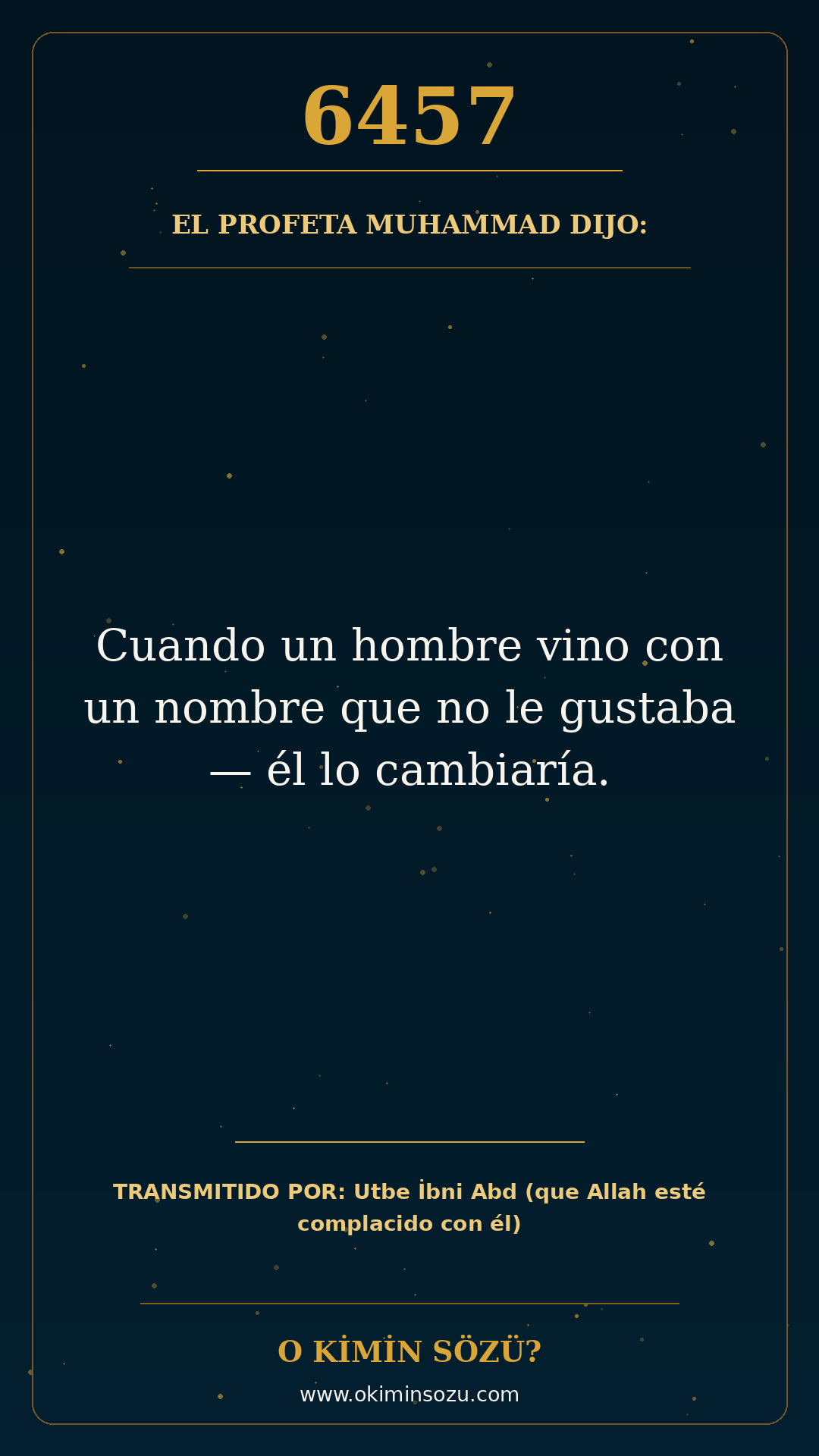 hadis 6457 es