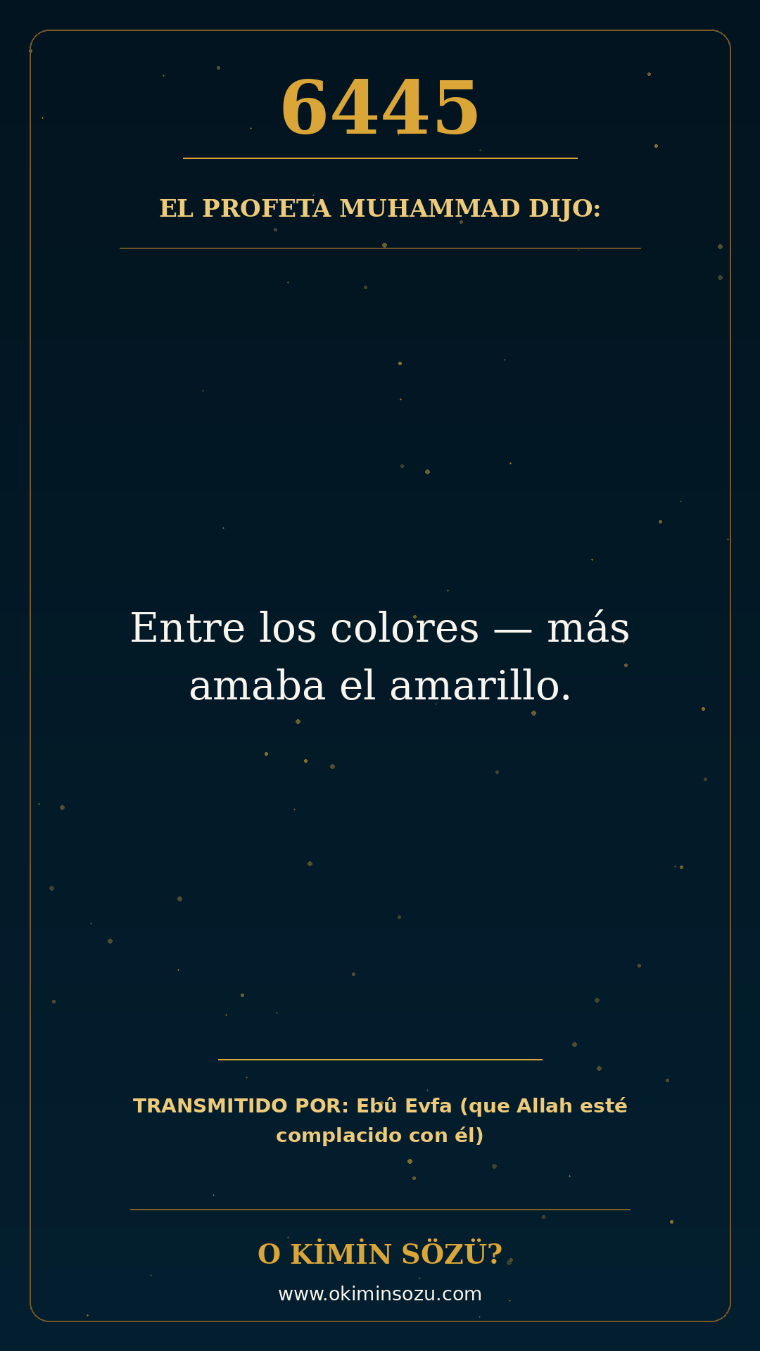 hadis 6445 es