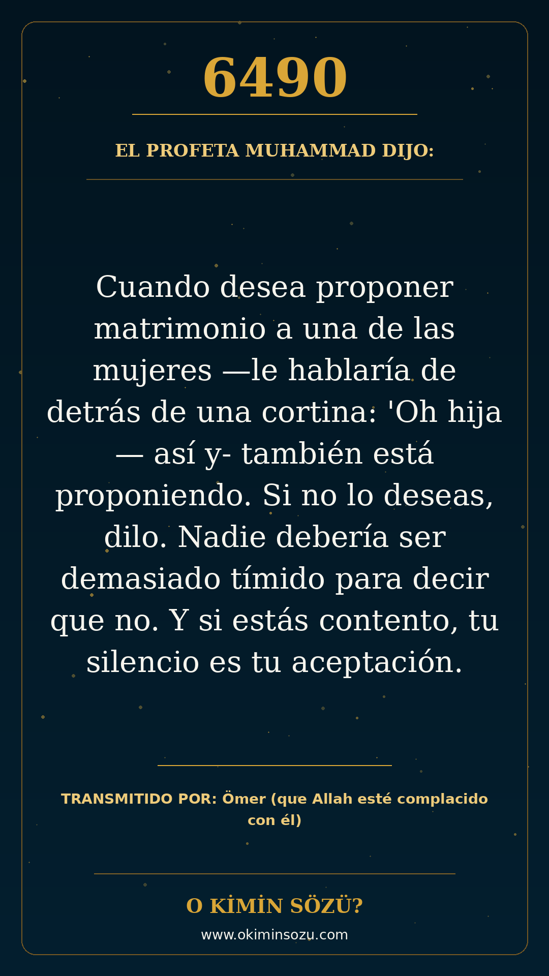 hadis 6490 es