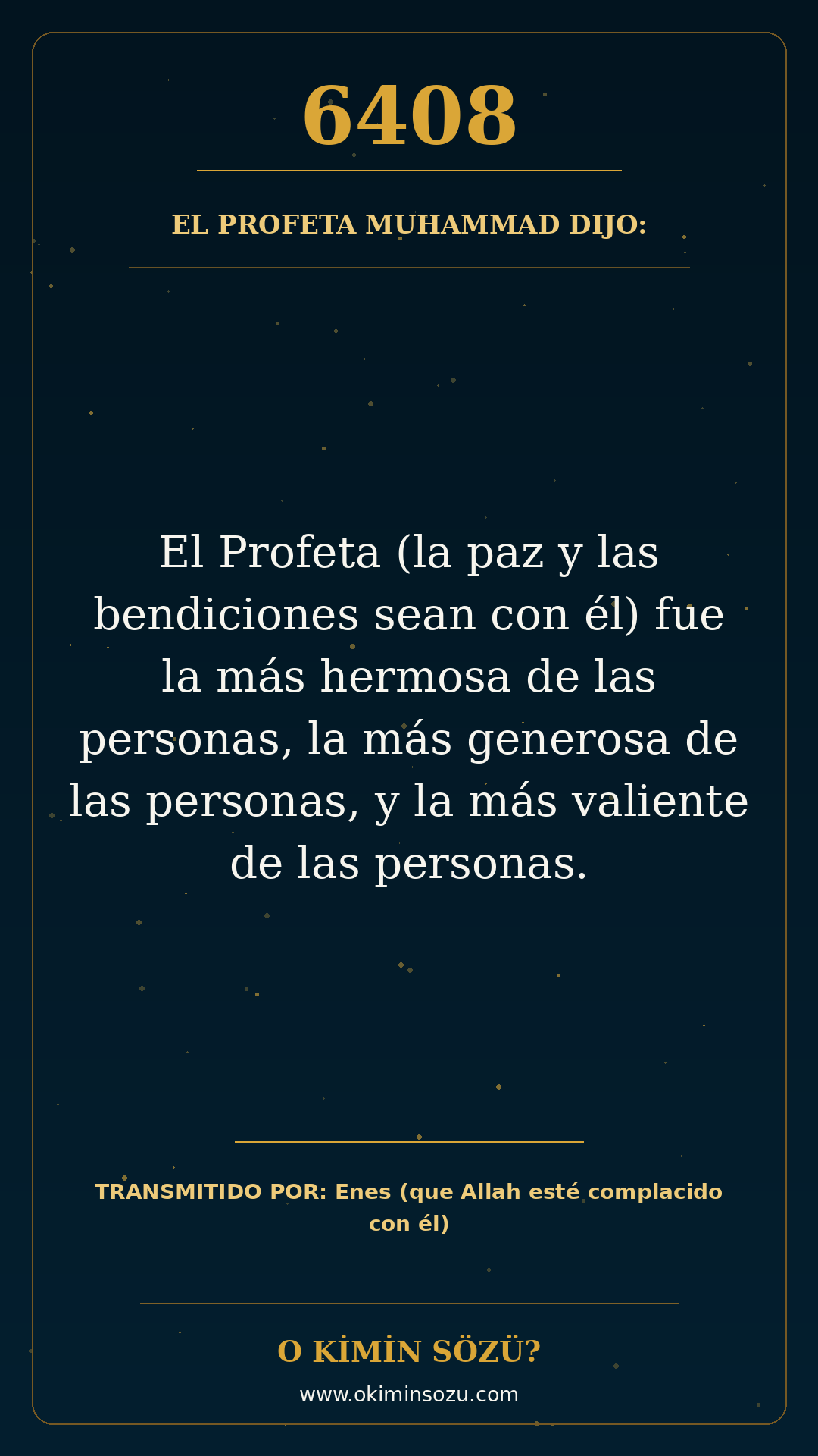 hadis 6408 es