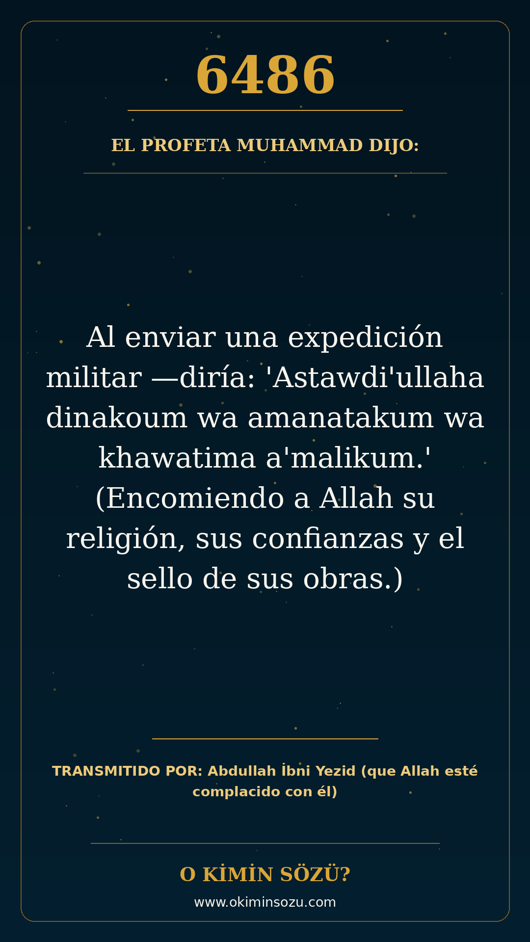 hadis 6486 es