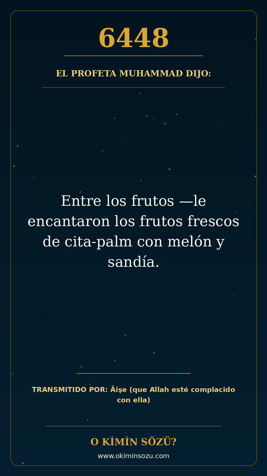 hadis 6448 es
