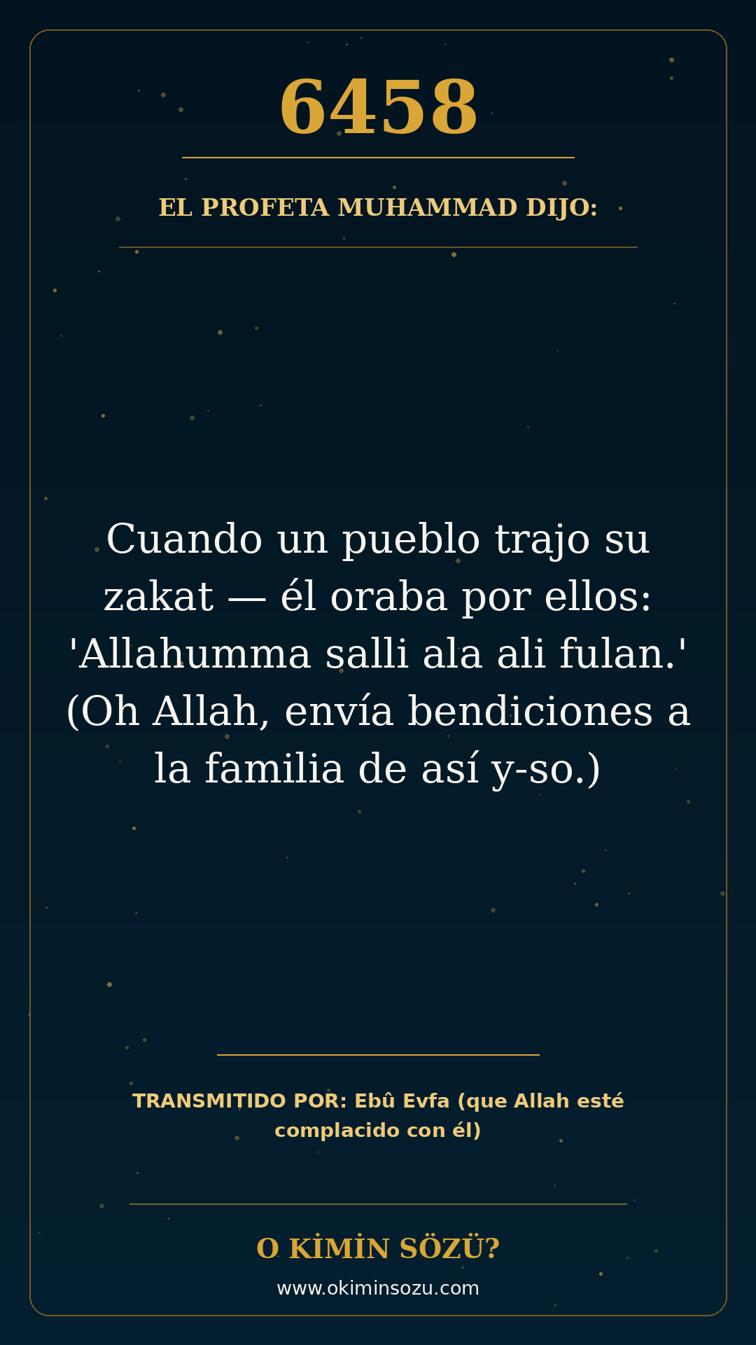 hadis 6458 es