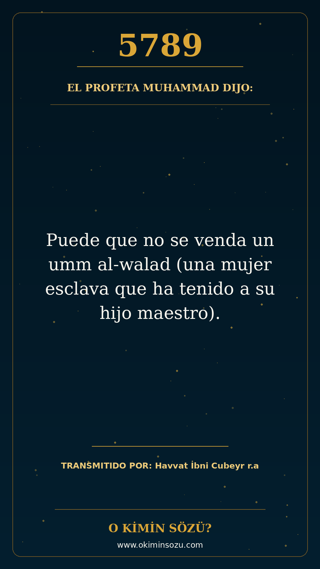 hadis 5789 es