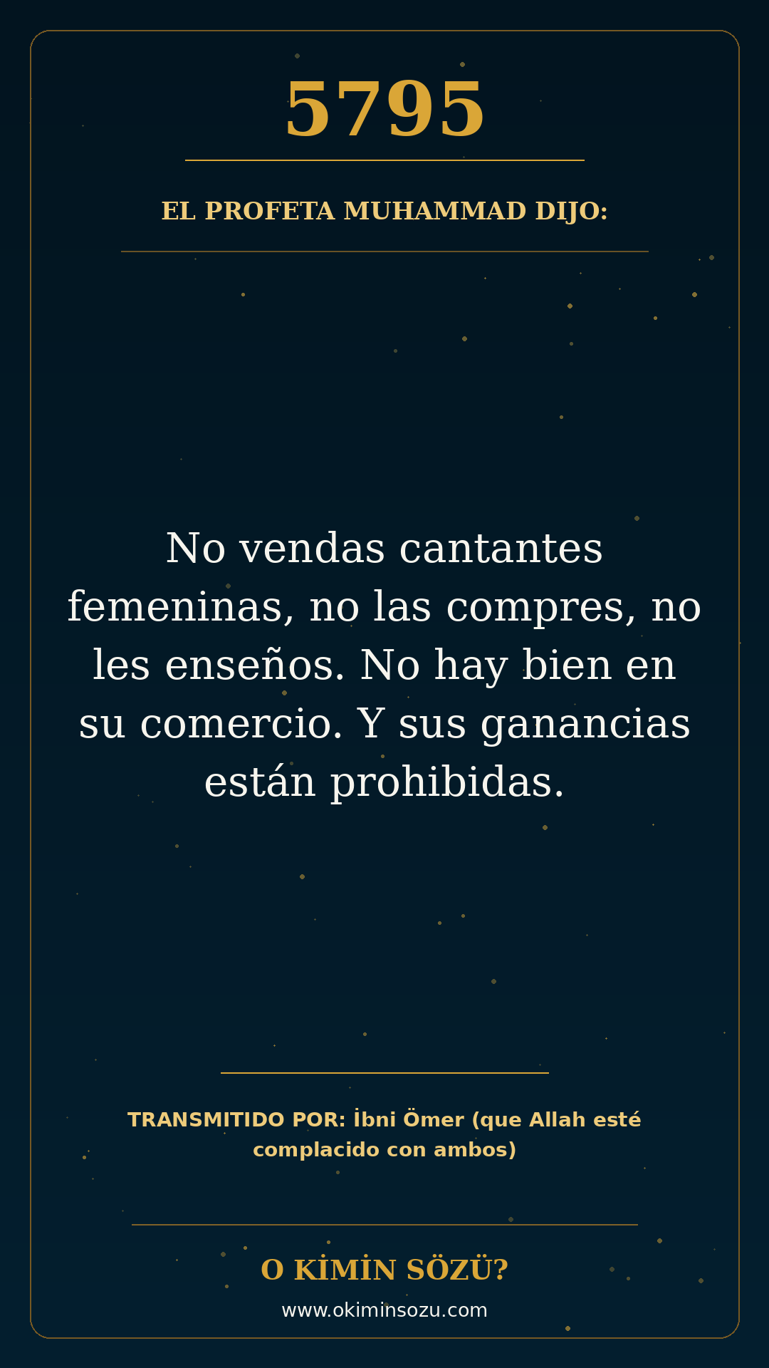 hadis 5795 es