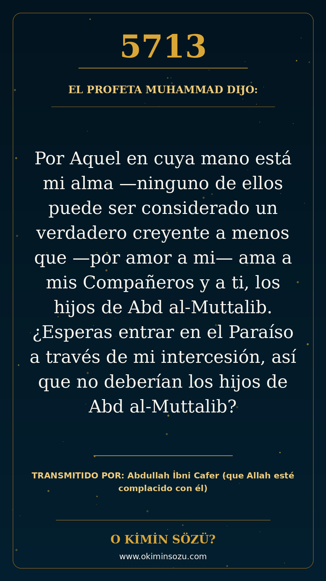 hadis 5713 es