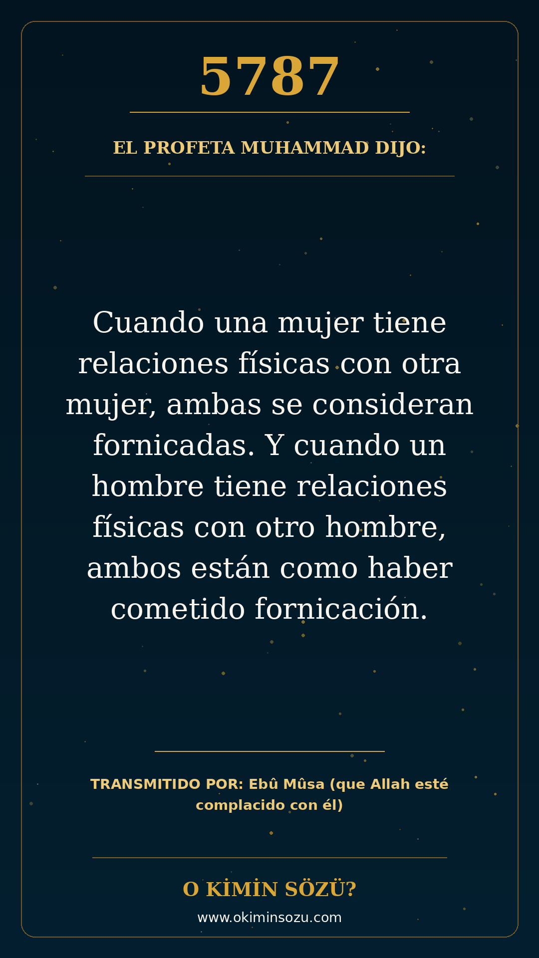 hadis 5787 es