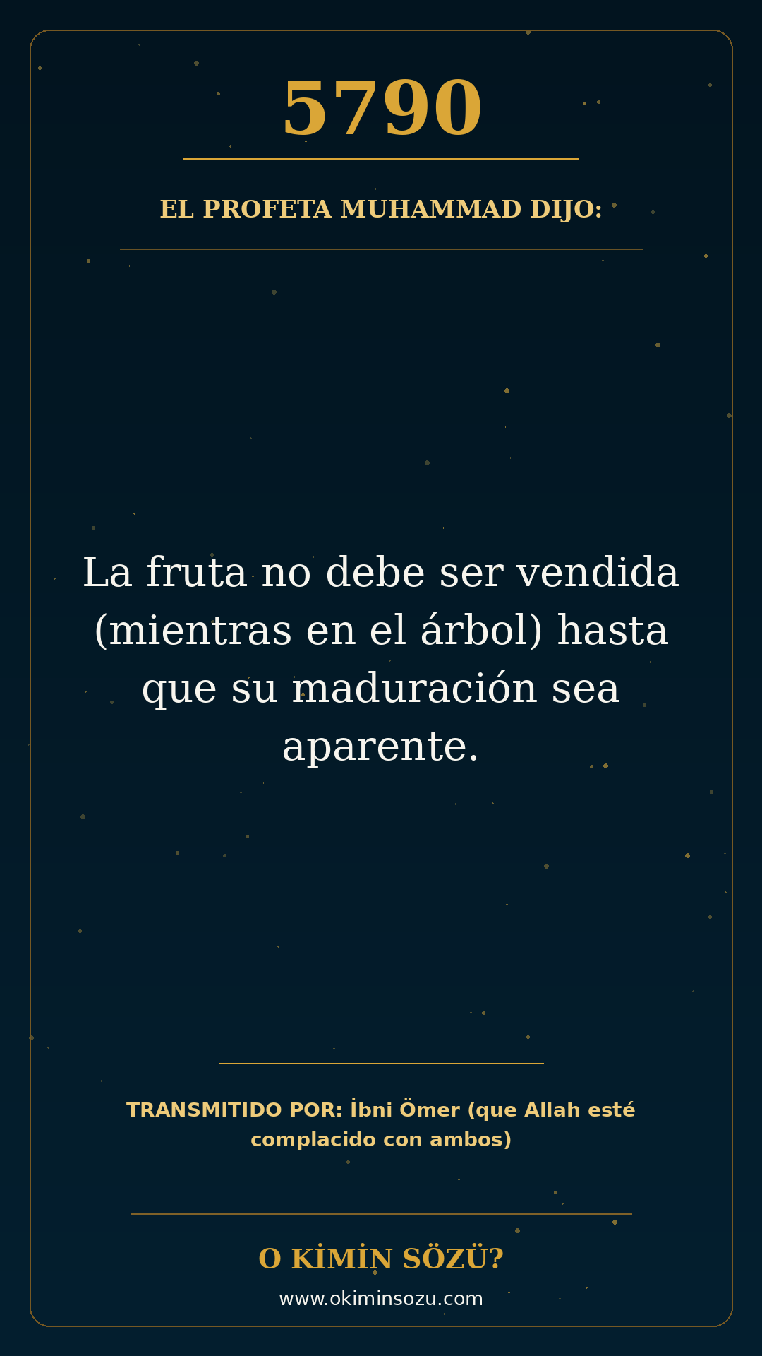 hadis 5790 es