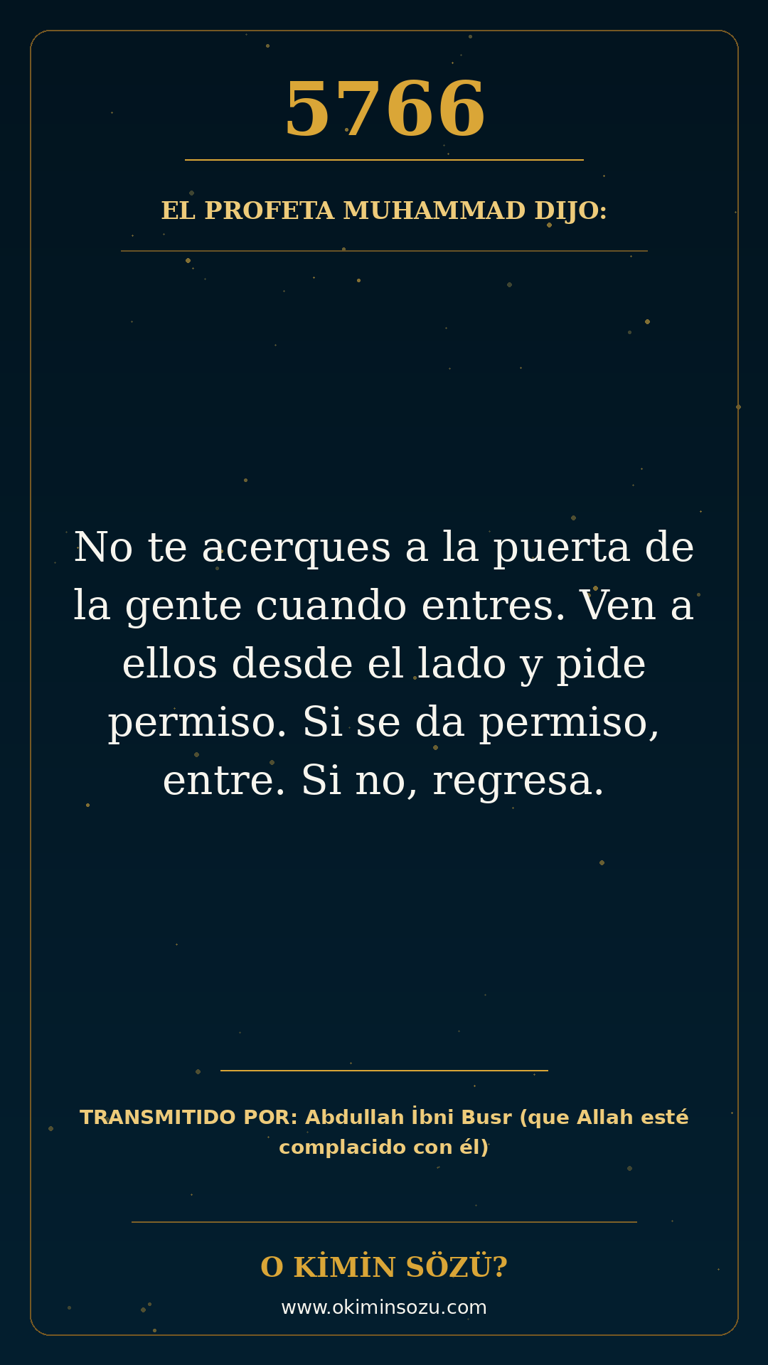 hadis 5766 es
