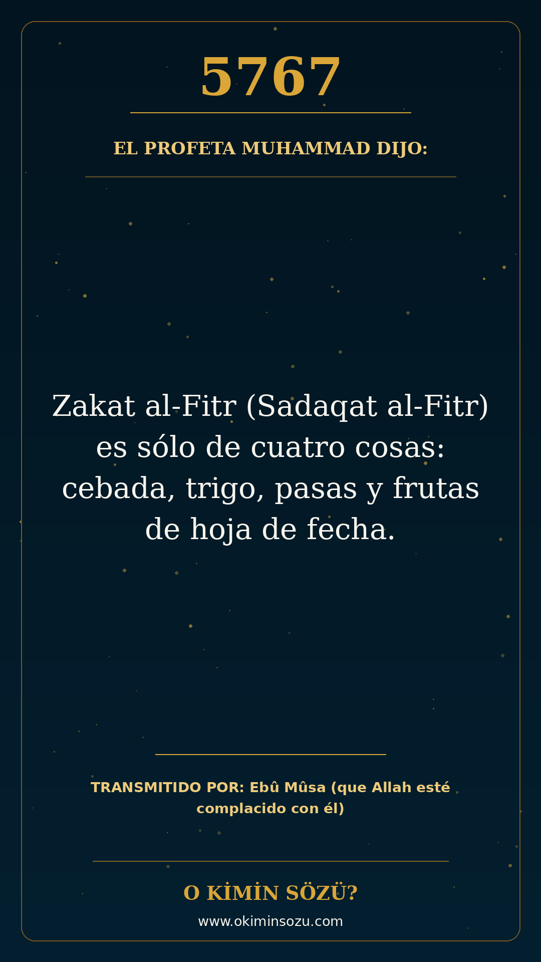 hadis 5767 es