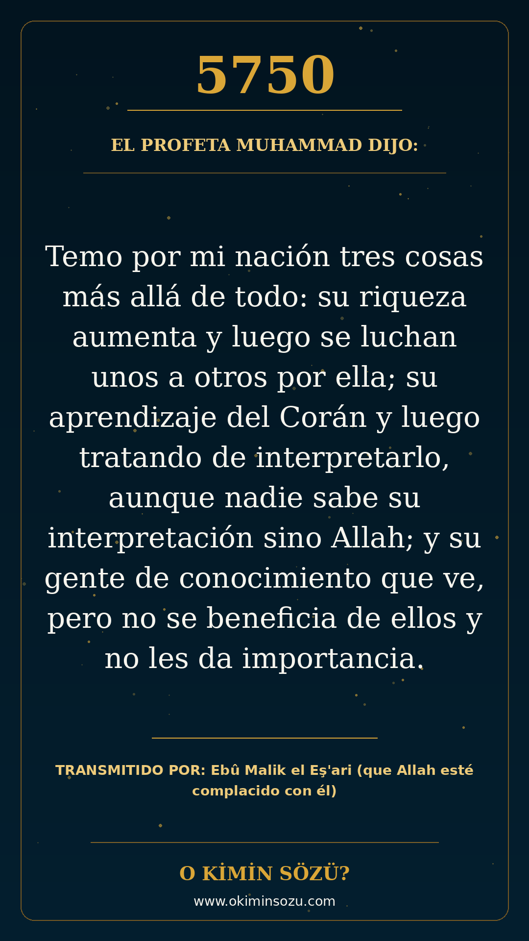 hadis 5750 es