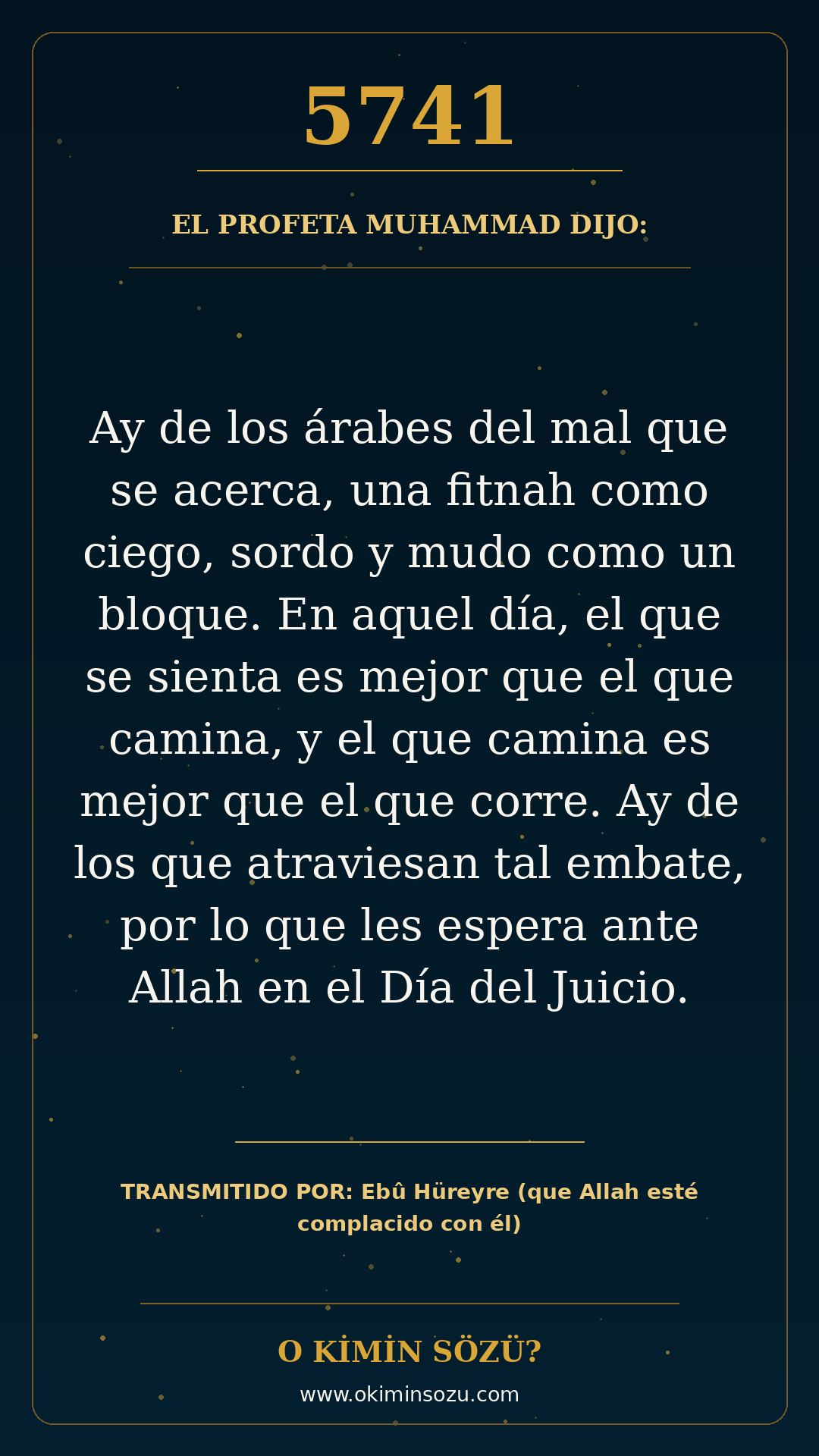 hadis 5741 es