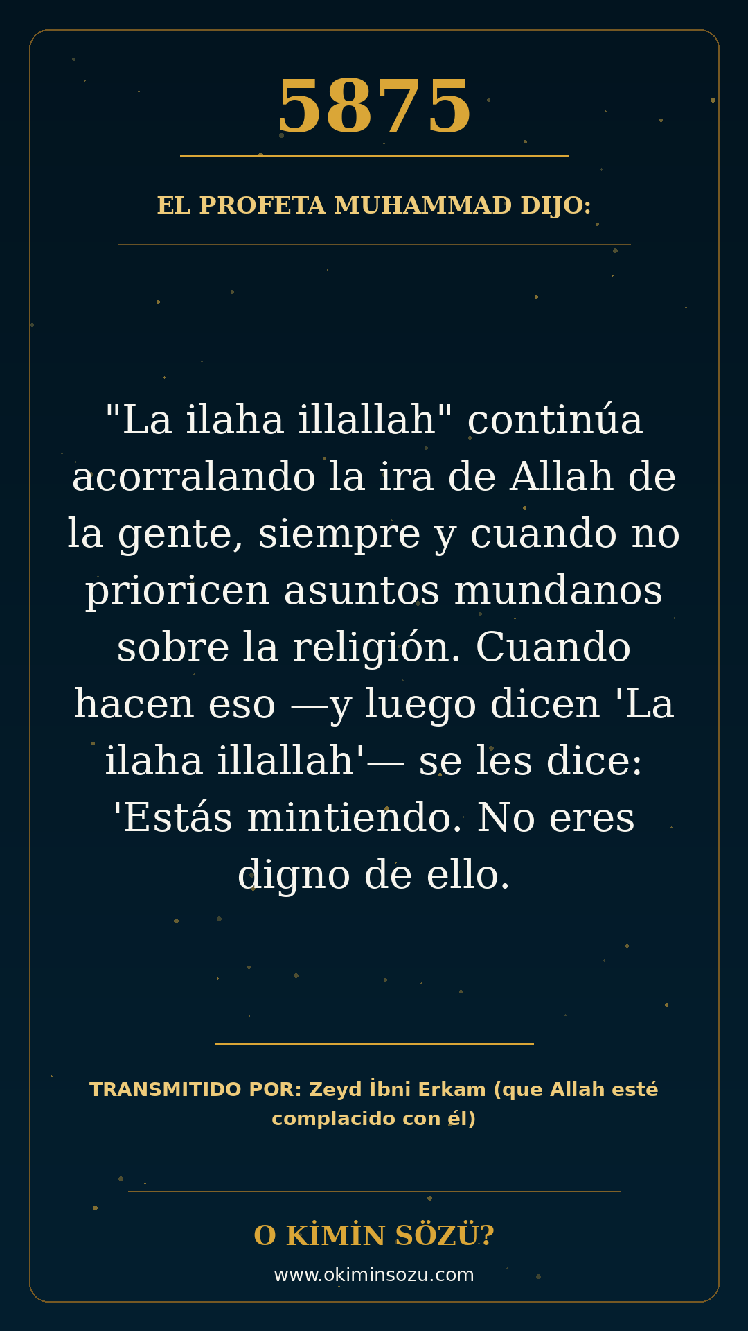 hadis 5875 es