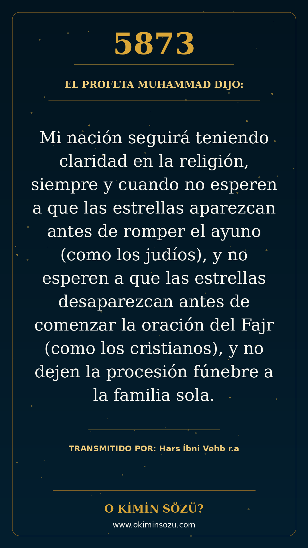hadis 5873 es