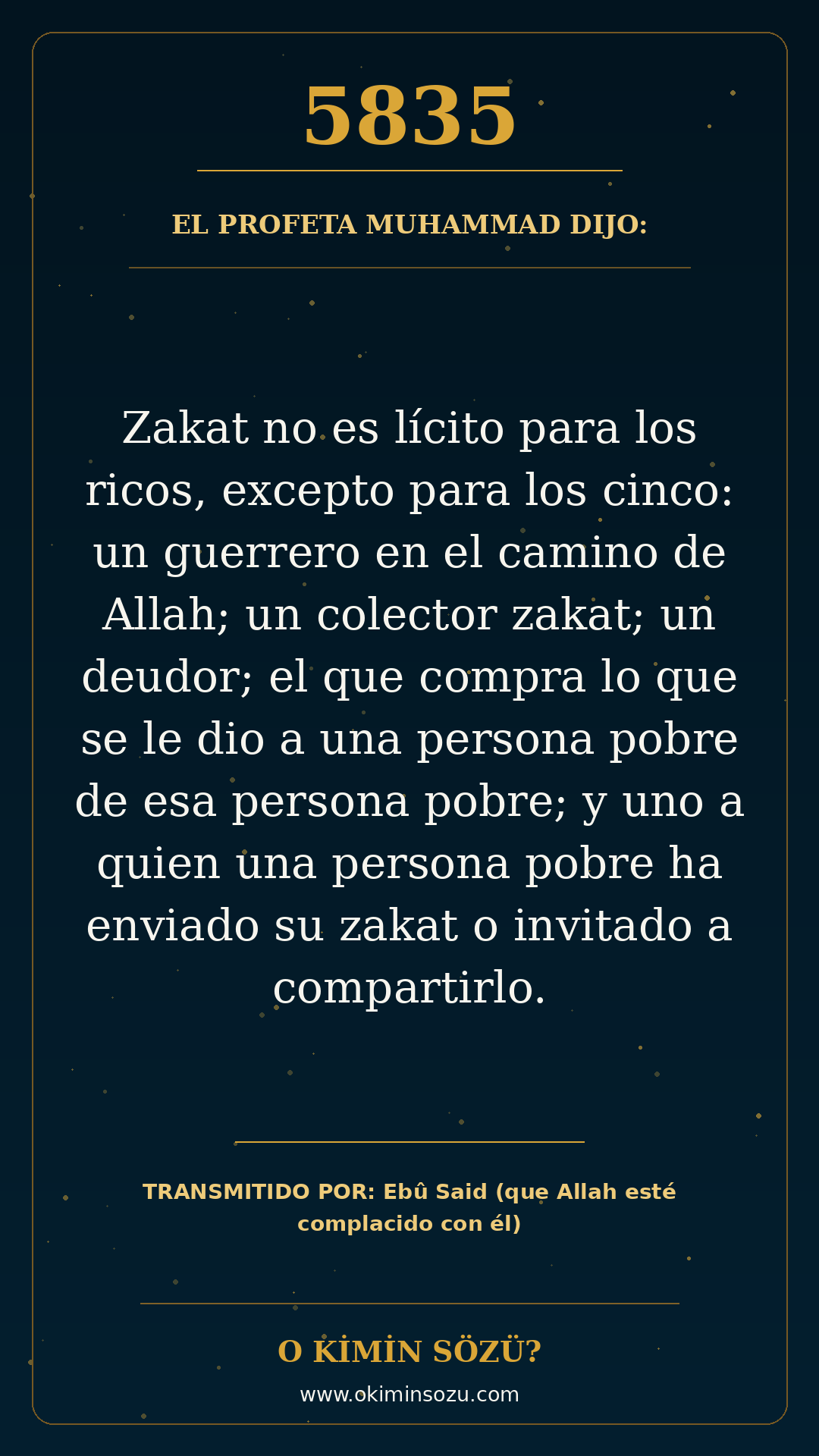 hadis 5835 es