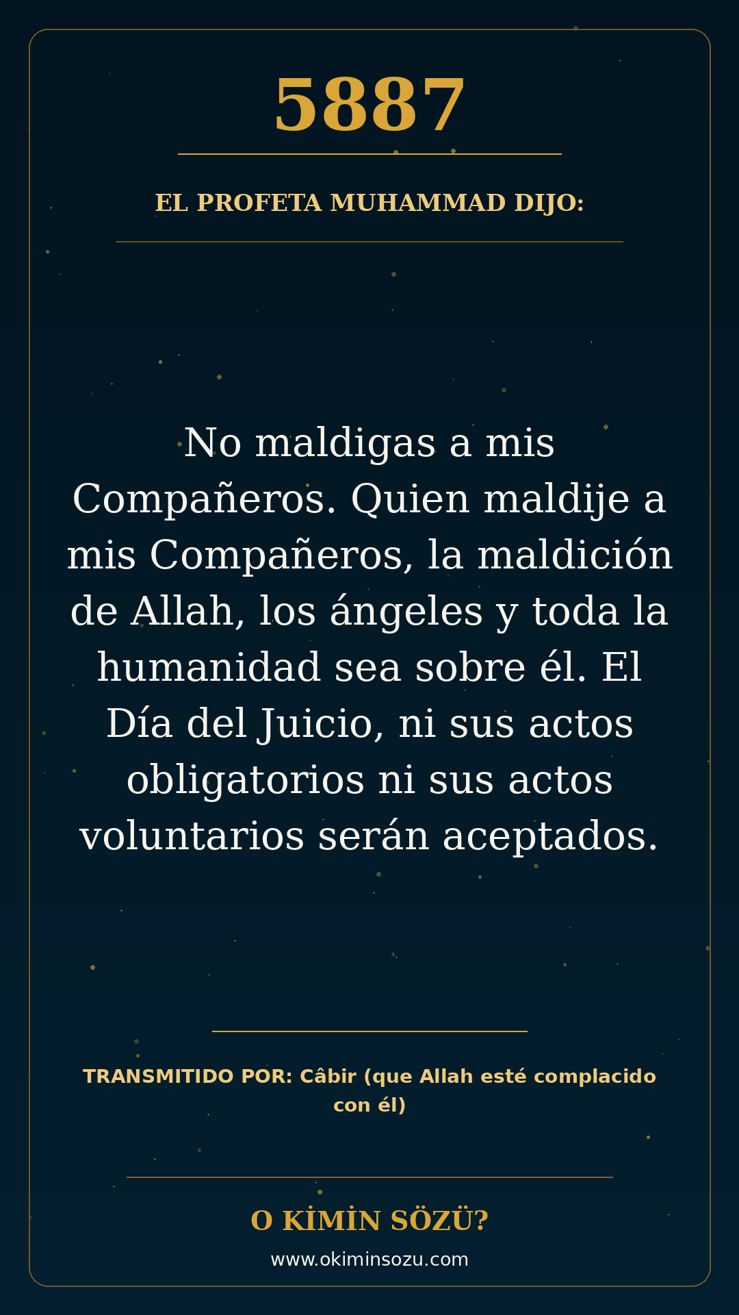 hadis 5887 es