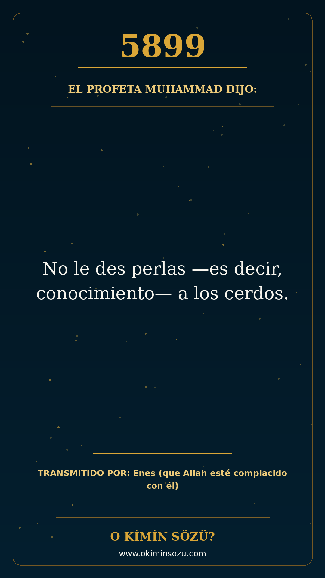 hadis 5899 es