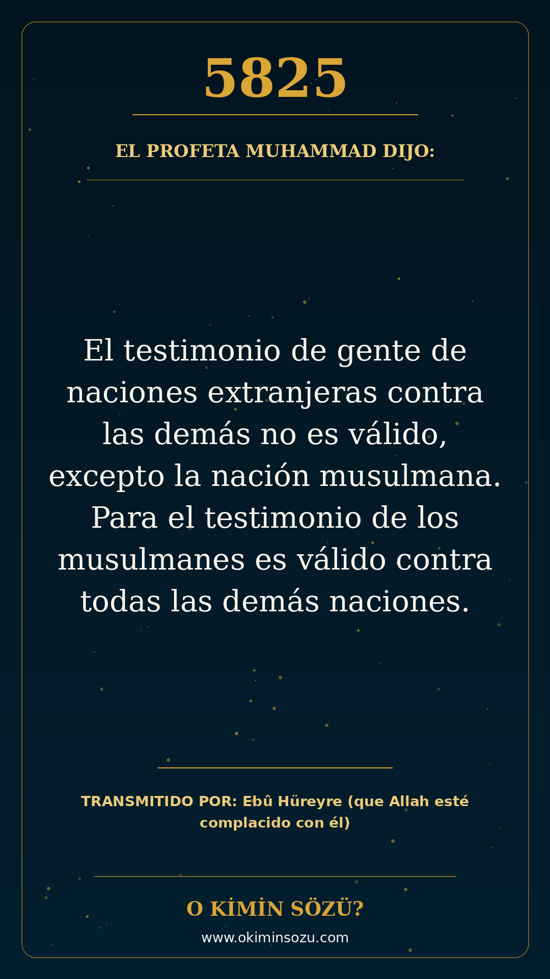 hadis 5825 es