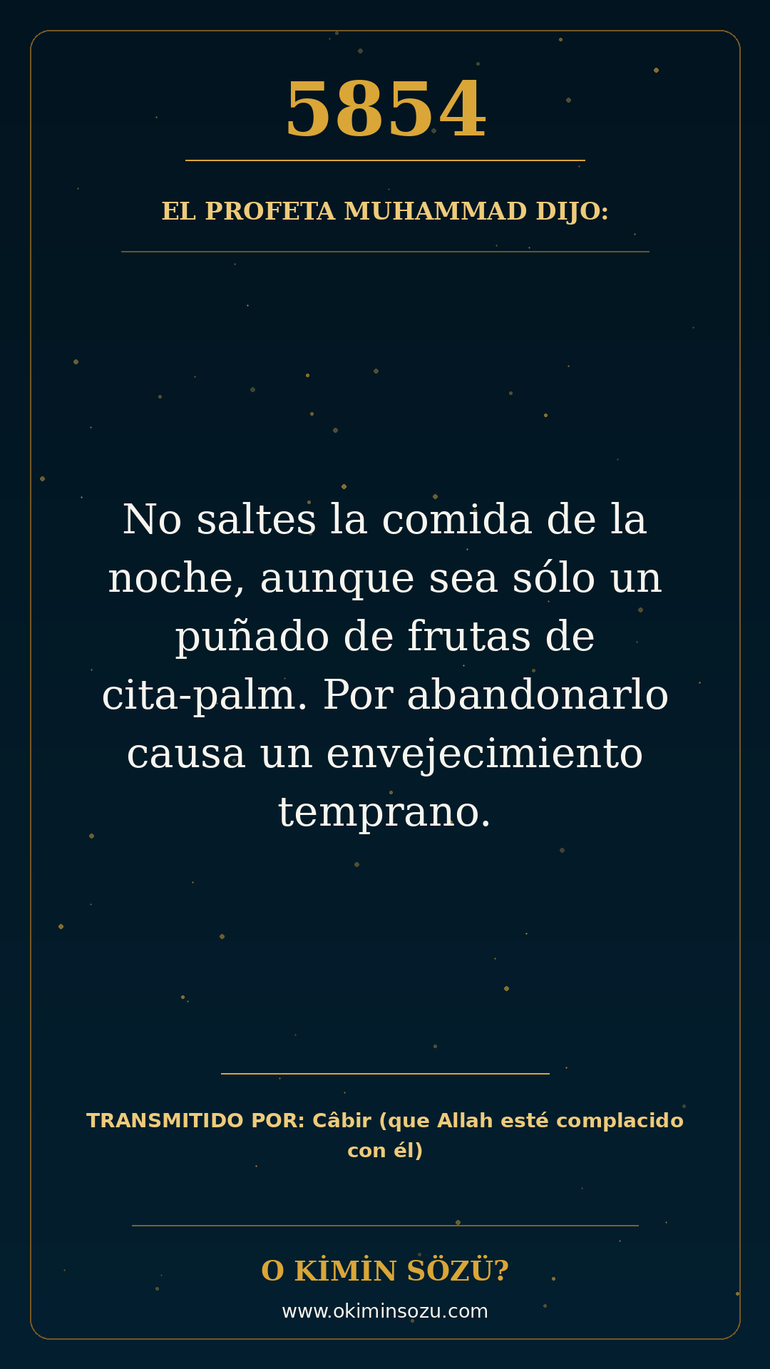 hadis 5854 es