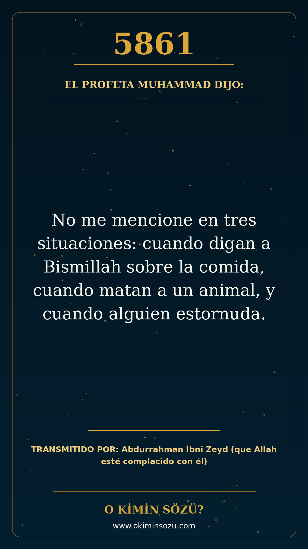 hadis 5861 es