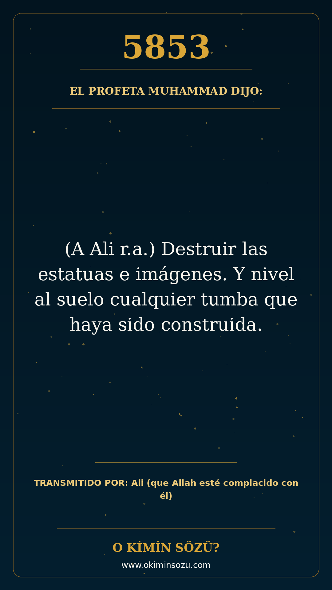 hadis 5853 es