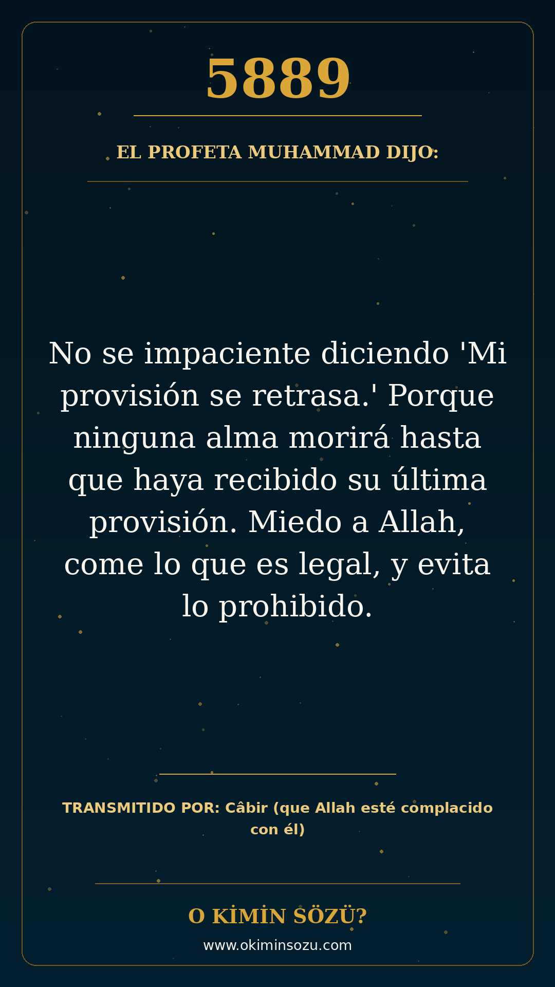hadis 5889 es