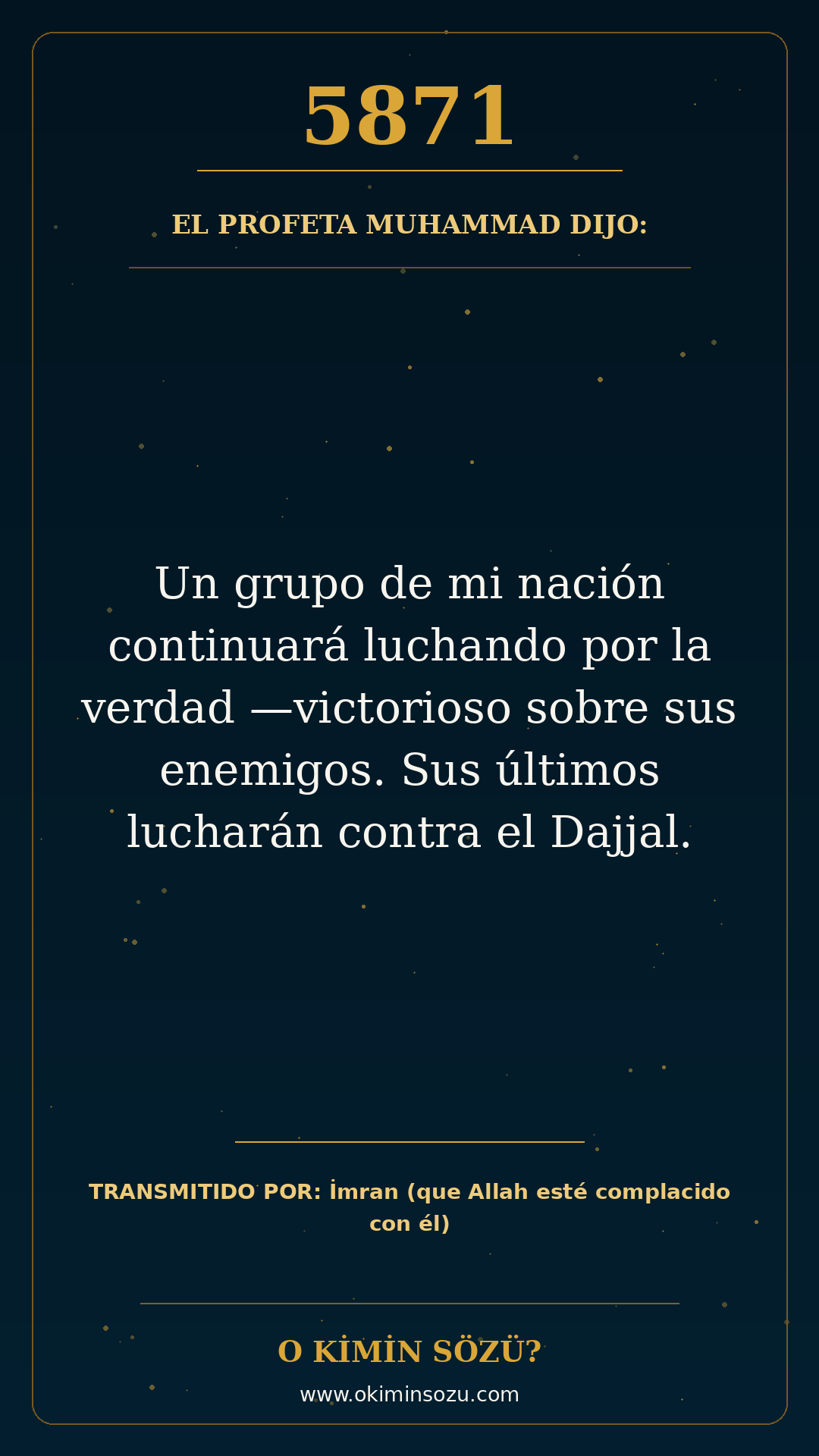 hadis 5871 es